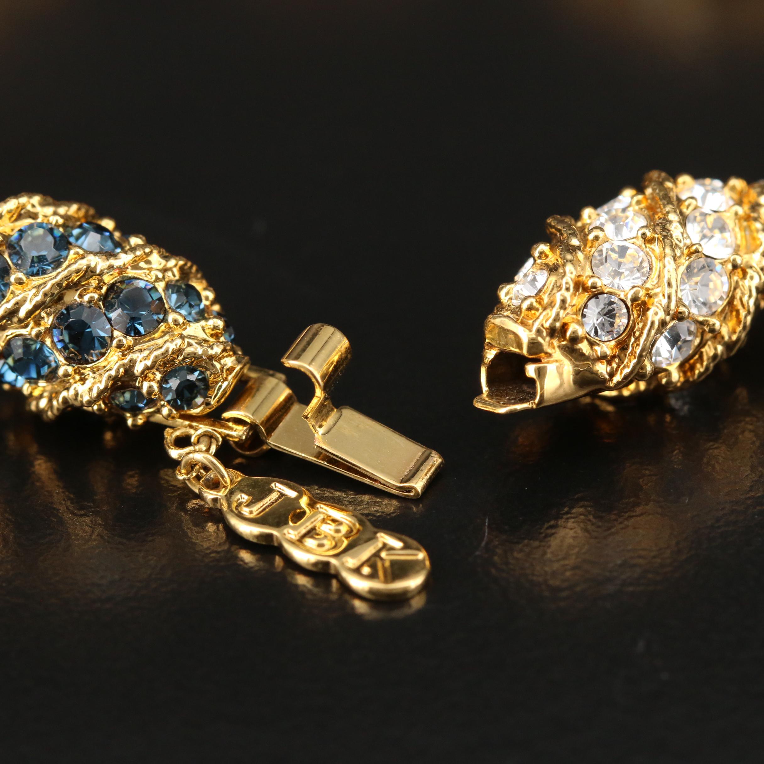 Camrose and Kross Jackie Kennedy Glass "Royal Egg Bracelet"