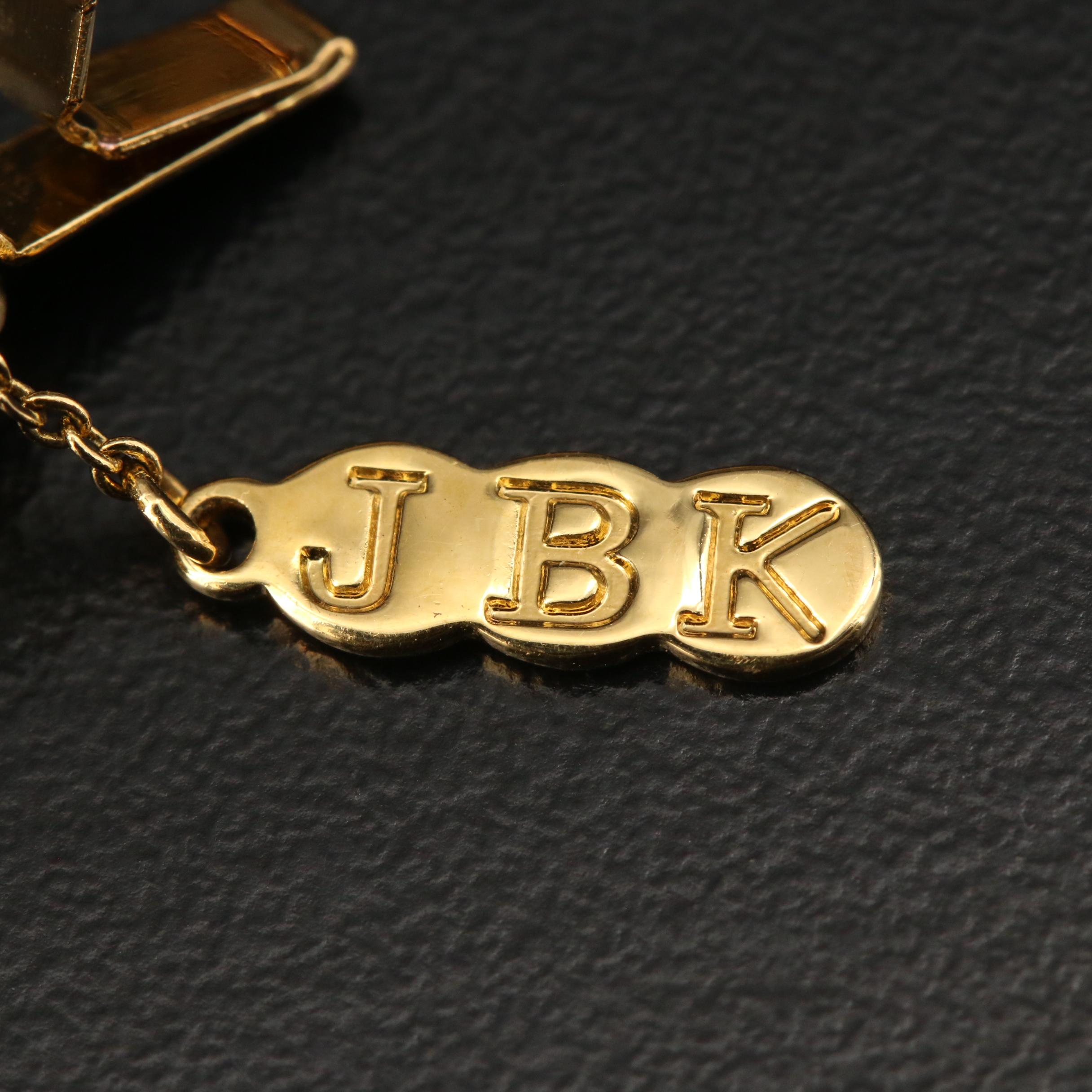 Camrose and Kross Jackie Kennedy Glass "Royal Egg Bracelet"