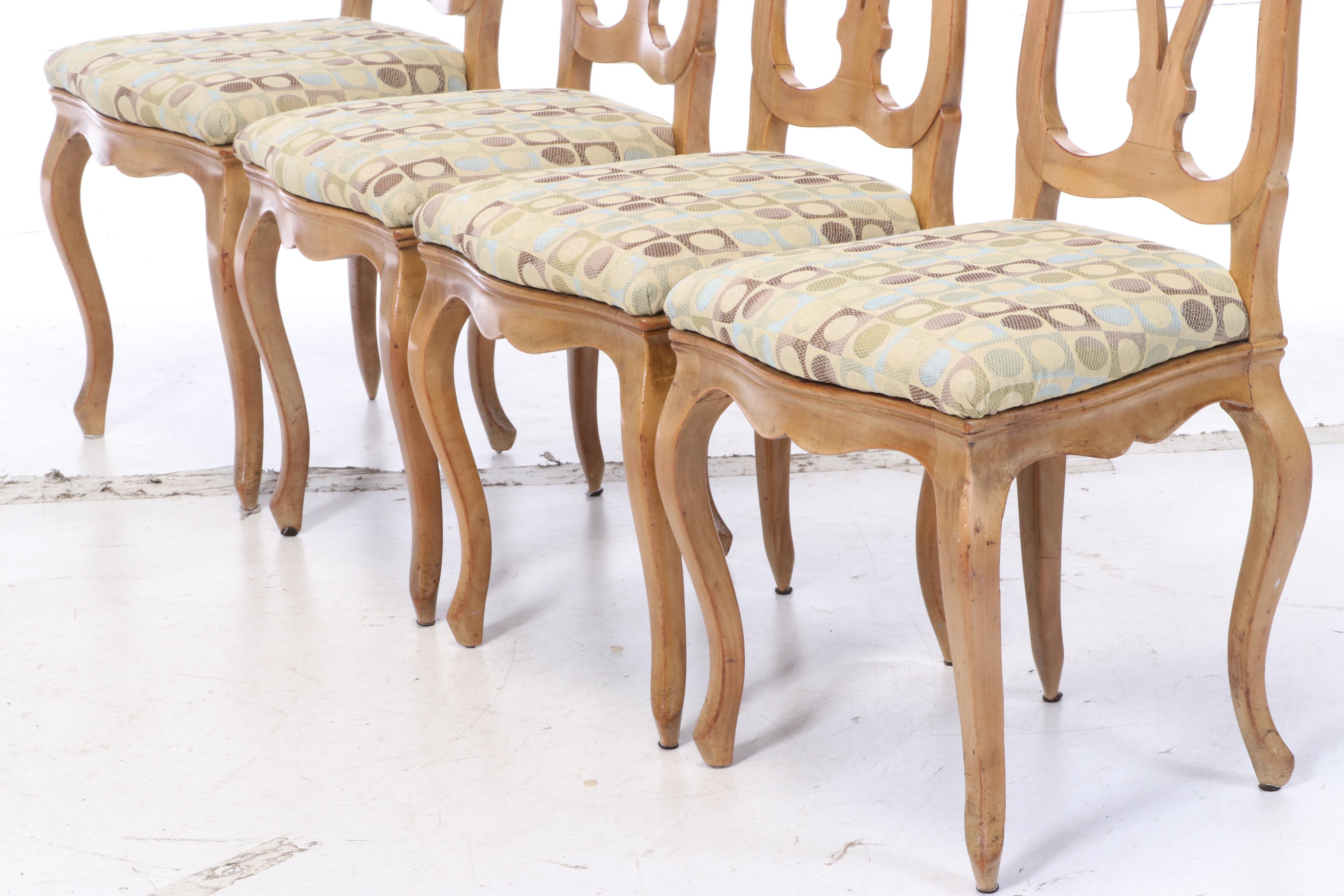 Cassard Chateau Original Fruitwood Dining Set, Mid to Late 20th Century