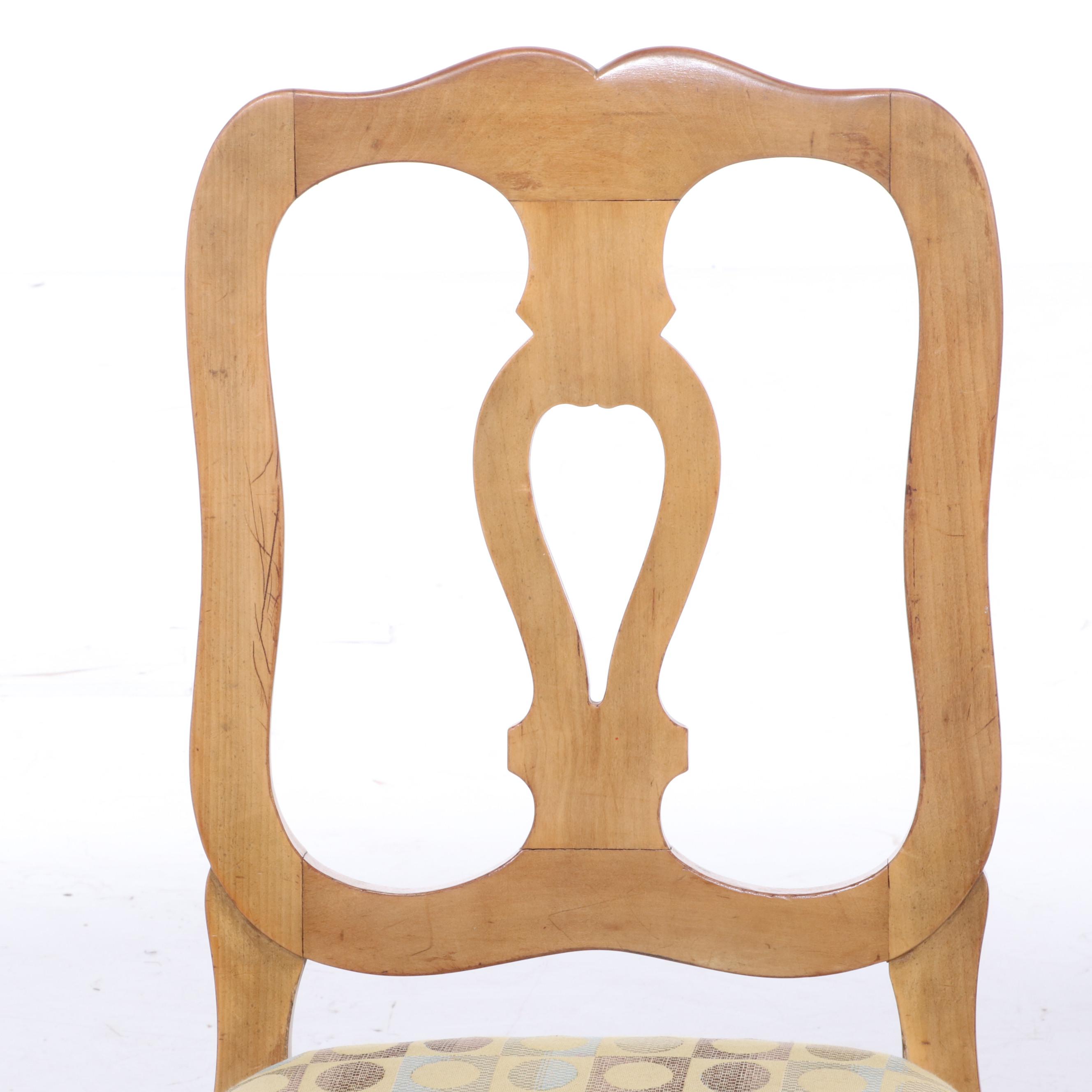 Cassard Chateau Original Fruitwood Dining Set, Mid to Late 20th Century