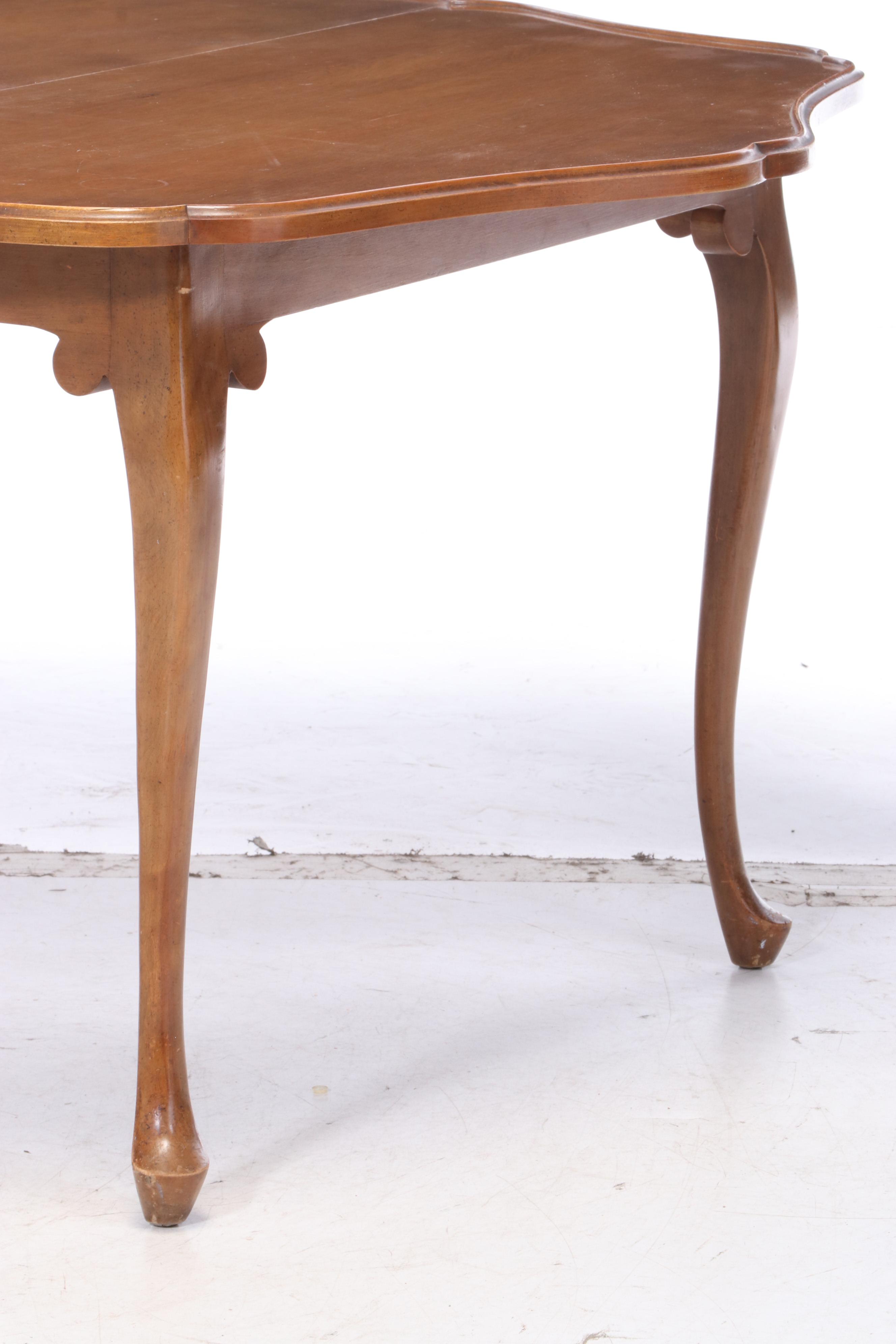 Cassard Chateau Original Fruitwood Dining Set, Mid to Late 20th Century