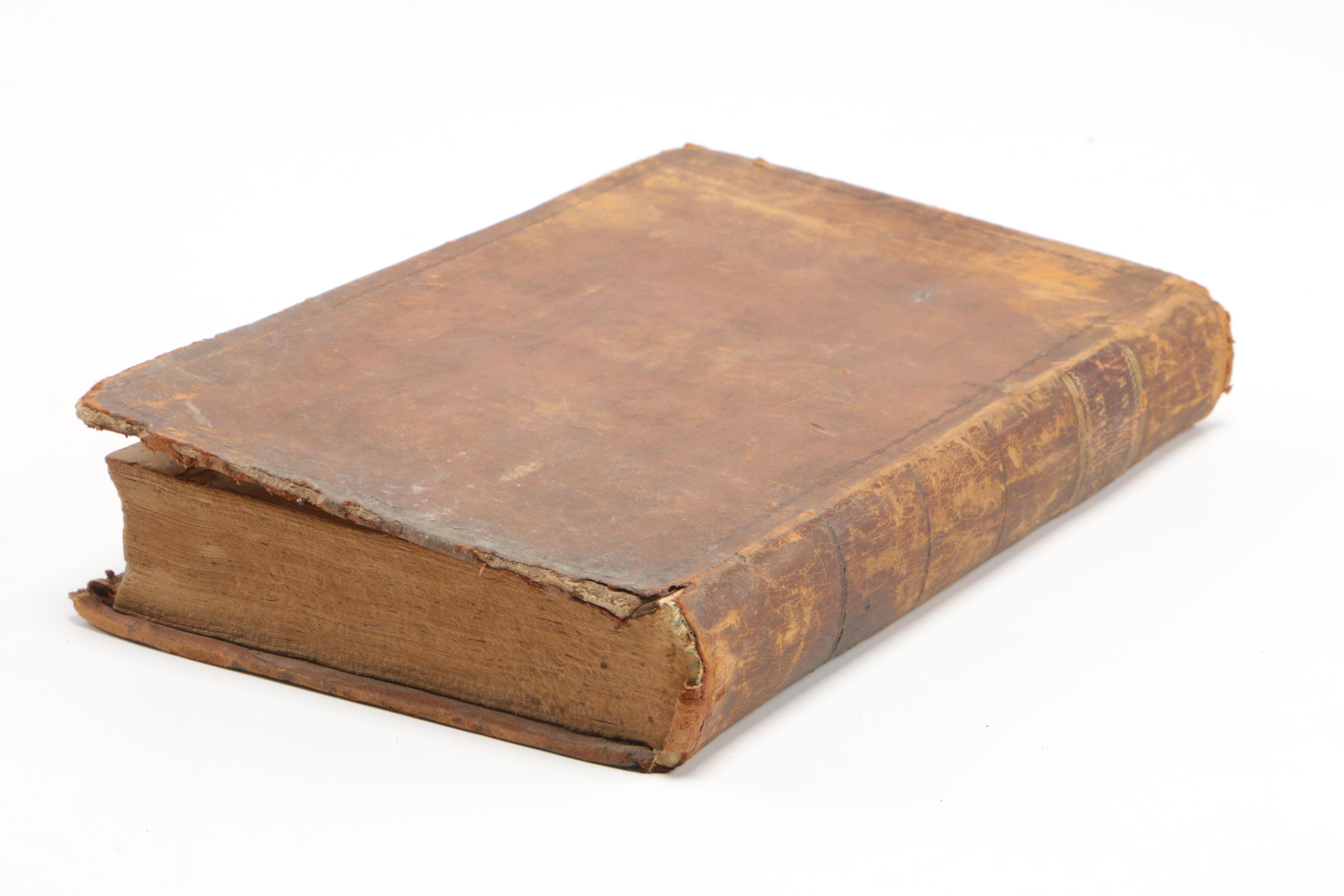 1810 First Edition "A Digest of the Laws of Evidence" by Zephaniah Swift