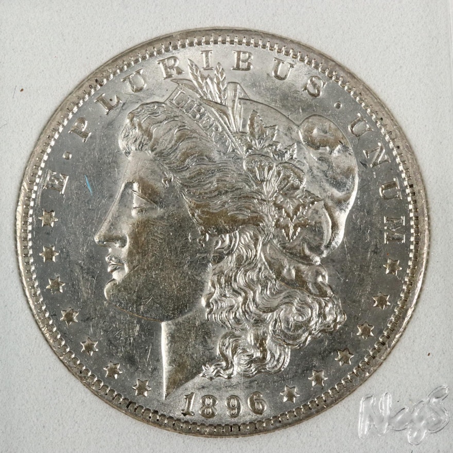 1896-O Morgan Silver Dollar