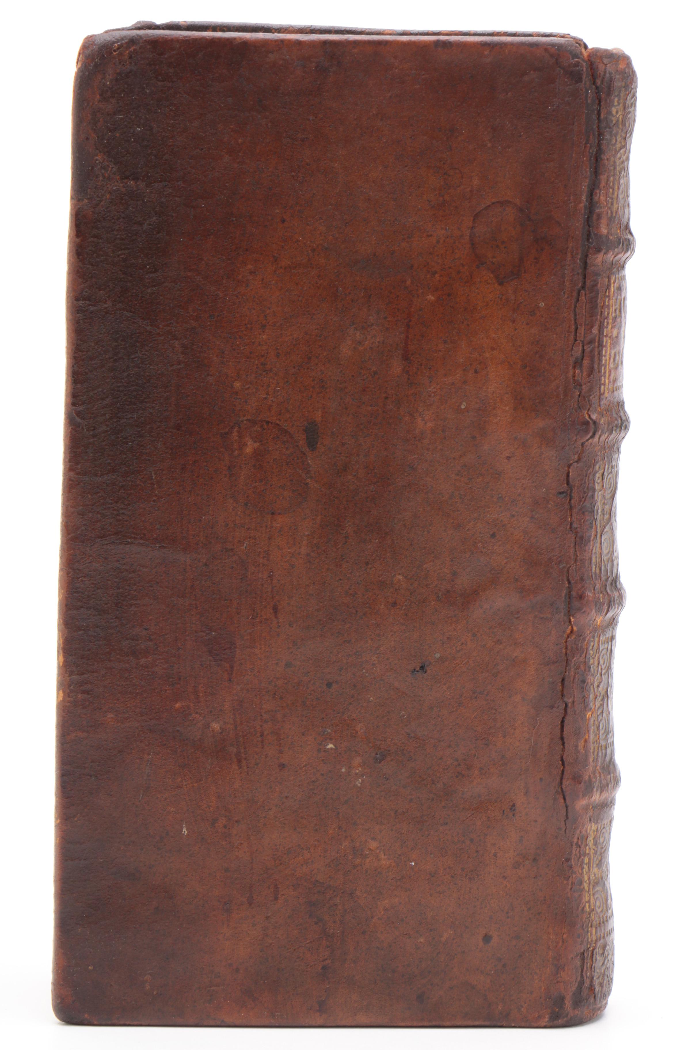 1698 "Méthode facile pour apprendre l'histoire d'Angleterre" by Simon Gueullette