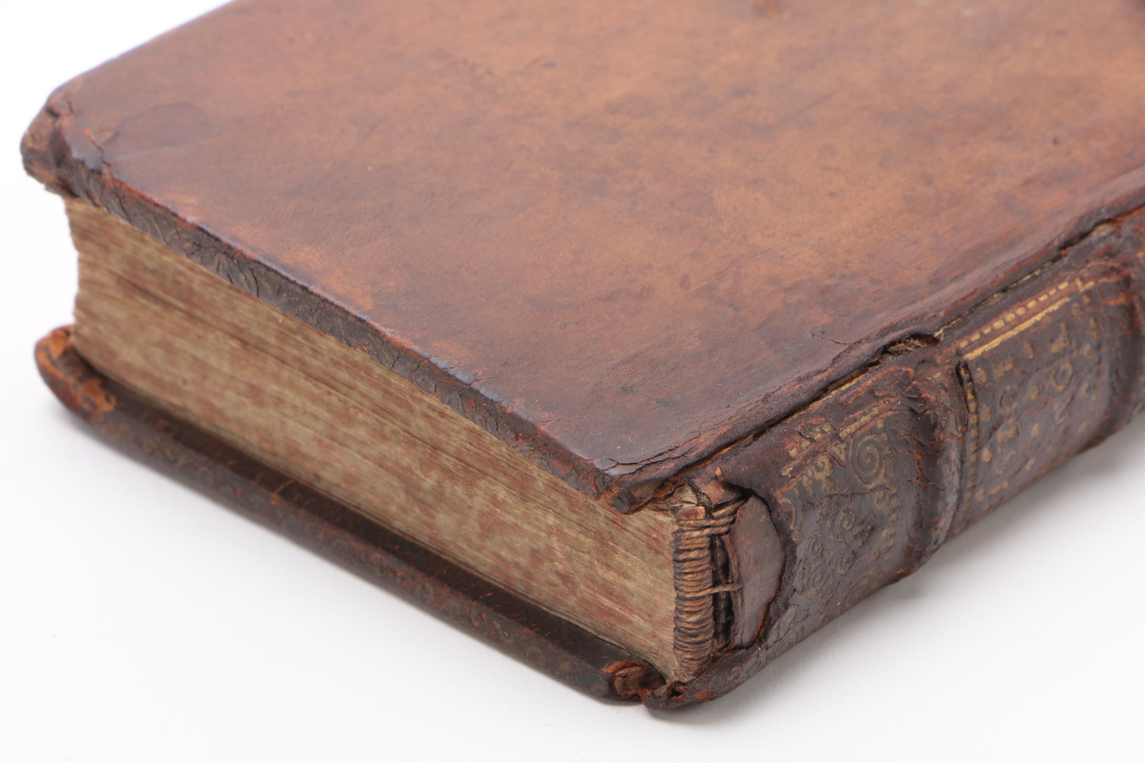 1698 "Méthode facile pour apprendre l'histoire d'Angleterre" by Simon Gueullette