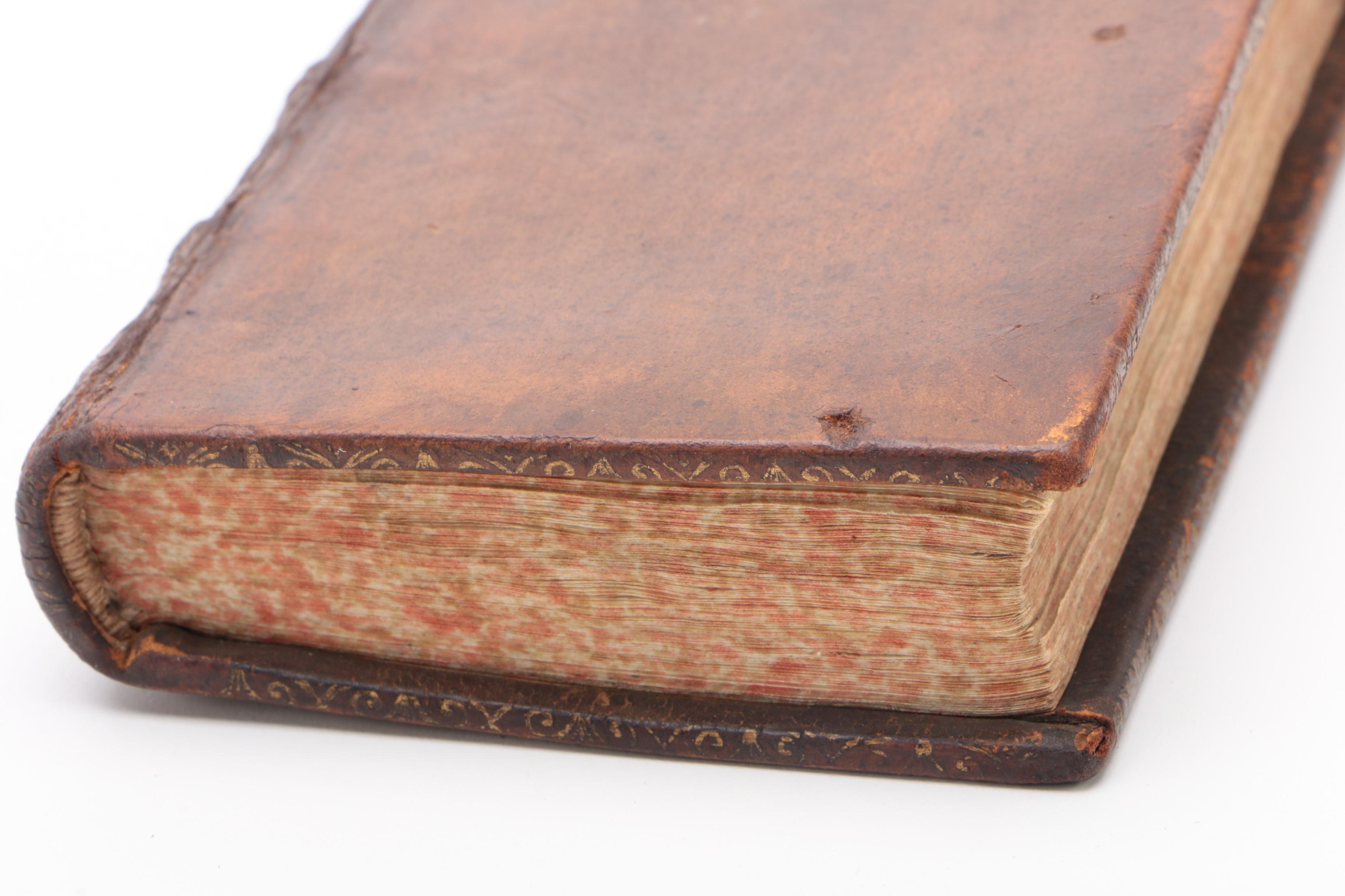 1698 "Méthode facile pour apprendre l'histoire d'Angleterre" by Simon Gueullette