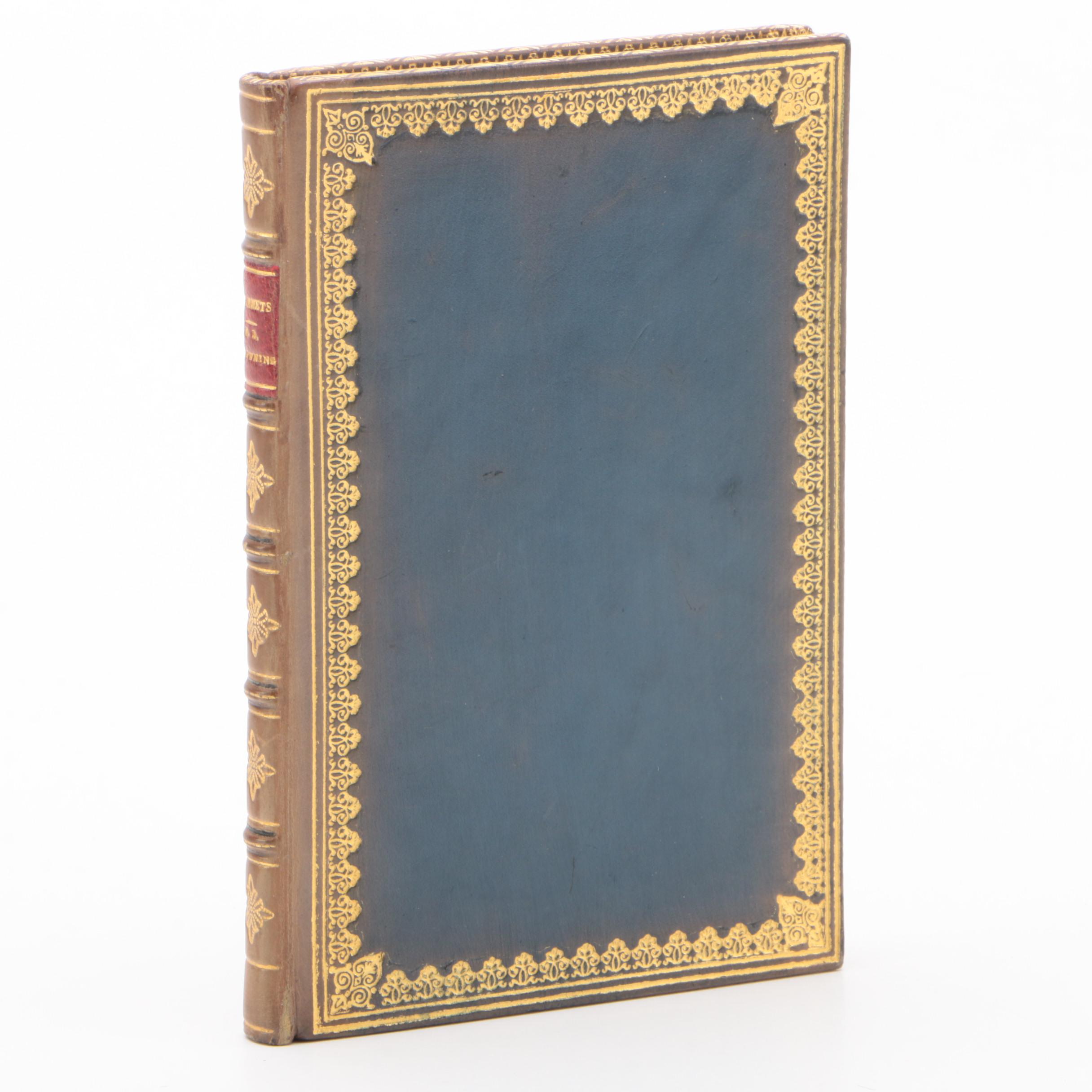 "Sonnets from the Portuguese" by Elizabeth Barrett Browning, circa 1900