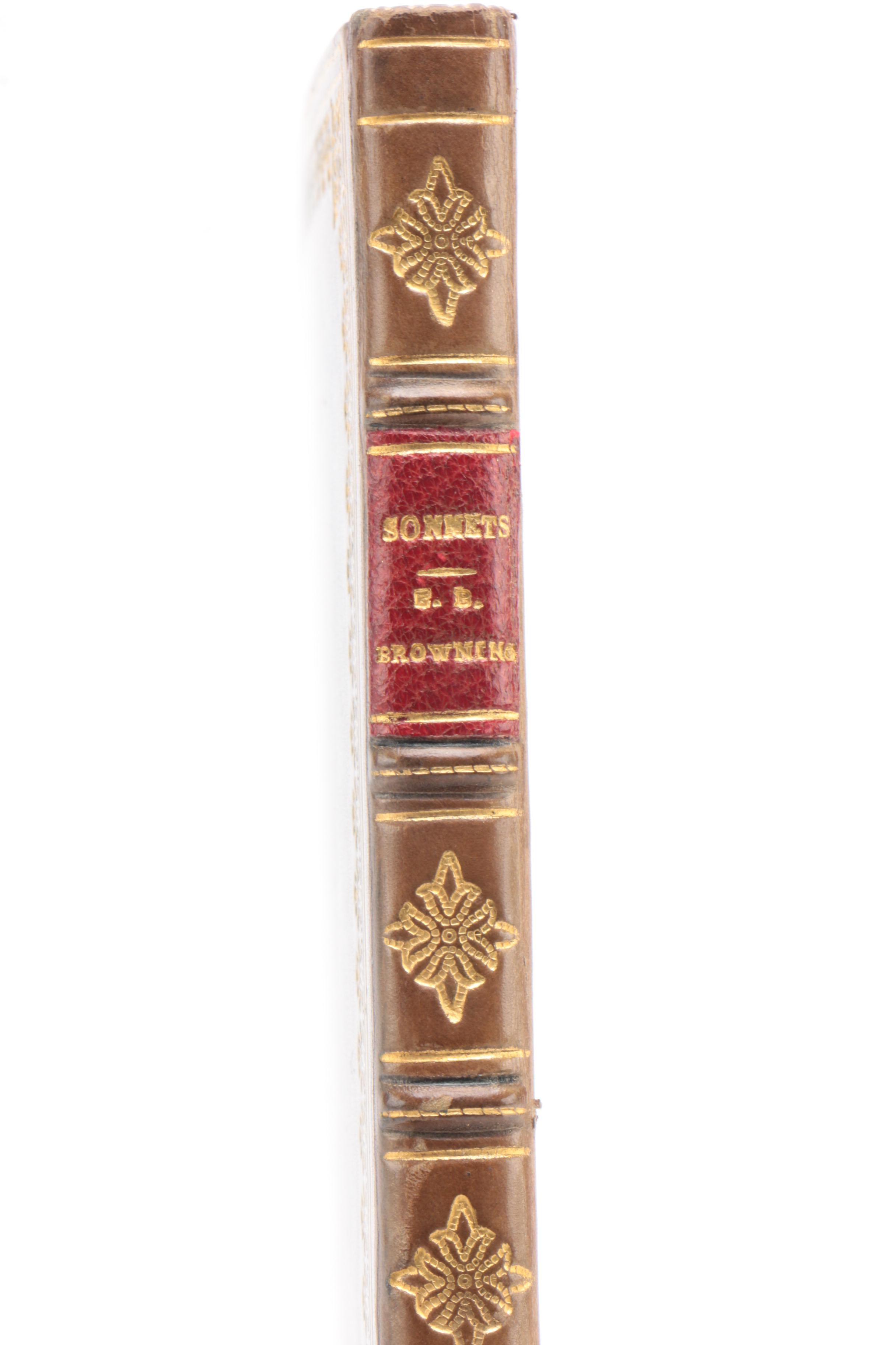 "Sonnets from the Portuguese" by Elizabeth Barrett Browning, circa 1900