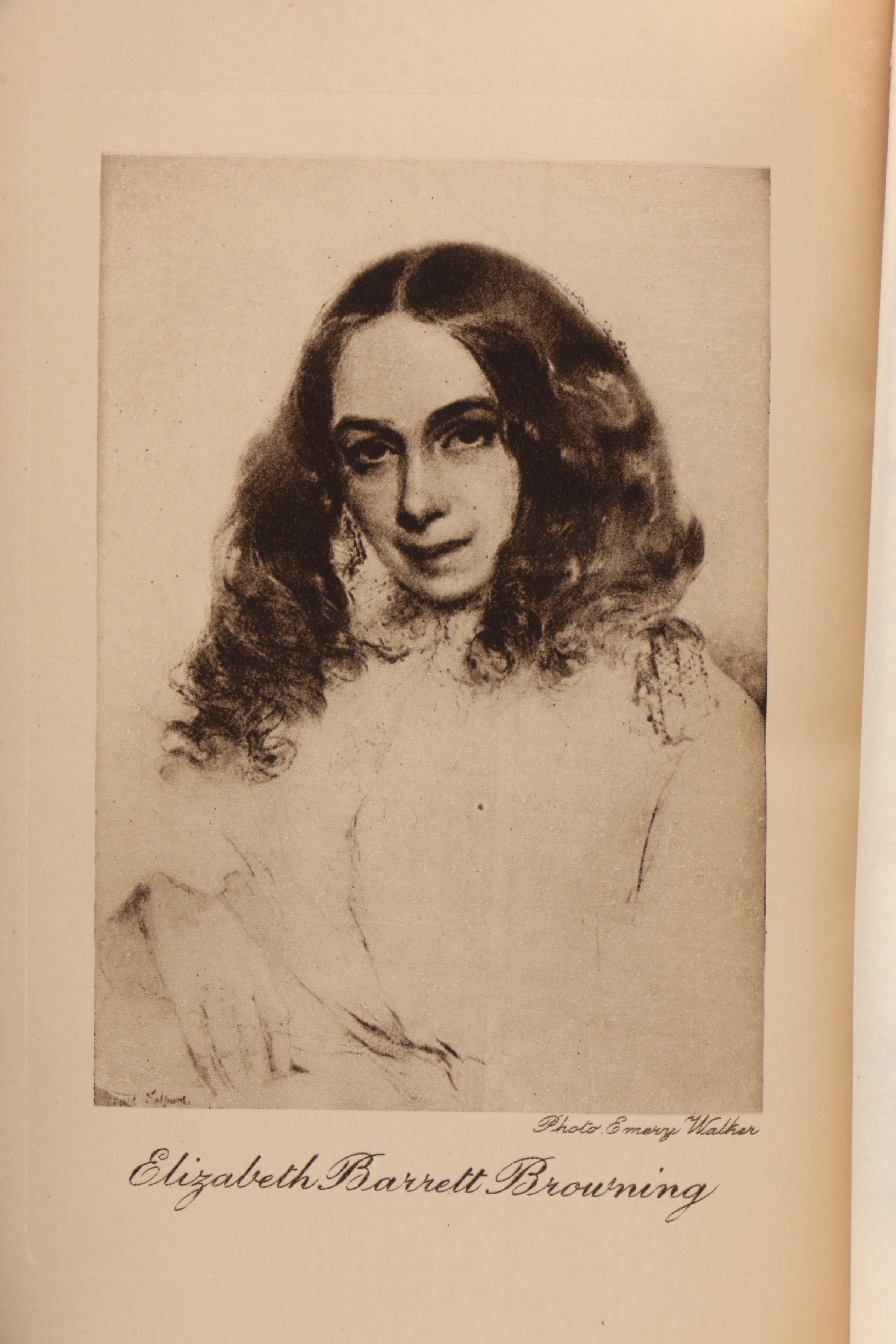 "Sonnets from the Portuguese" by Elizabeth Barrett Browning, circa 1900