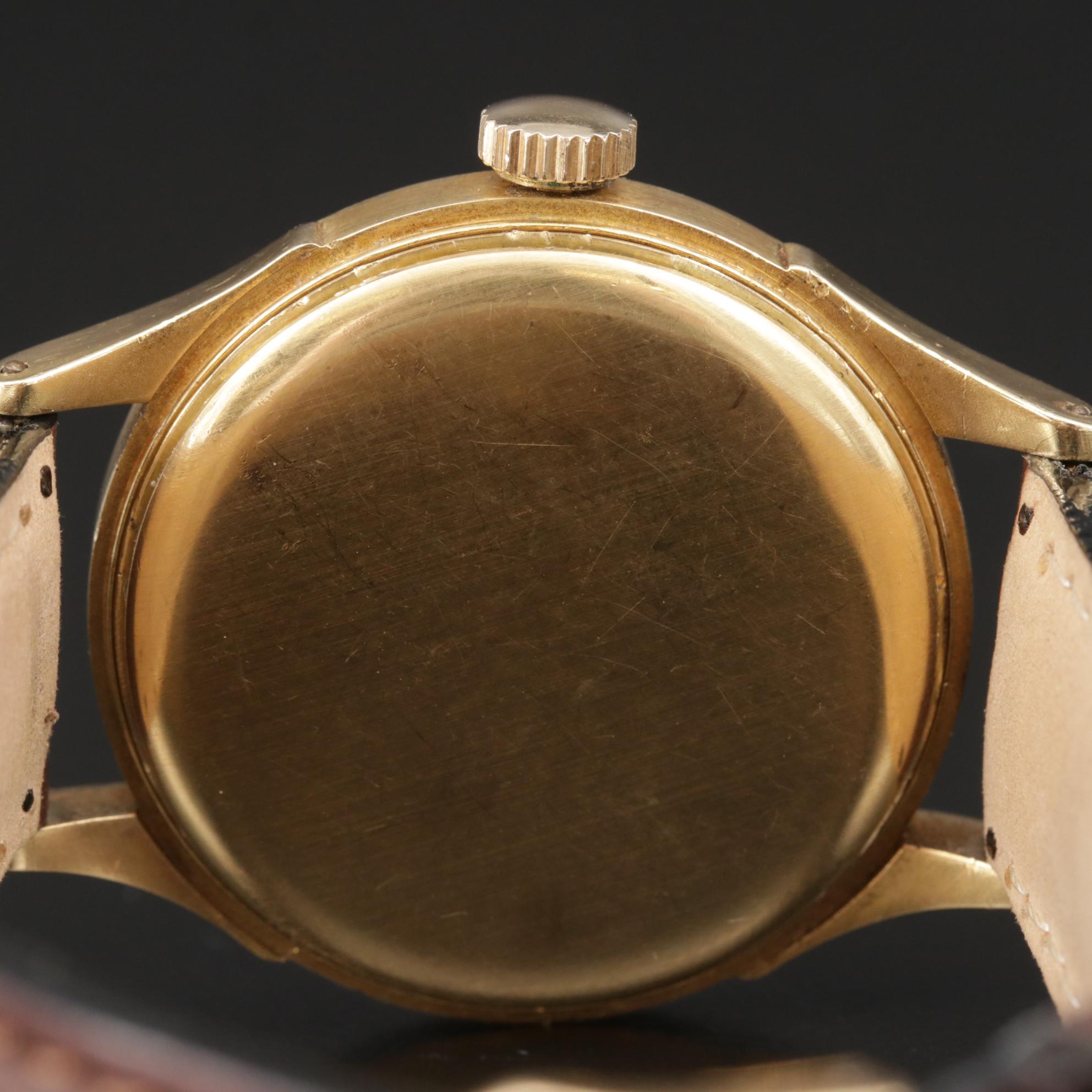 1943 Omega 18K Gold Bumper Automatic Watch