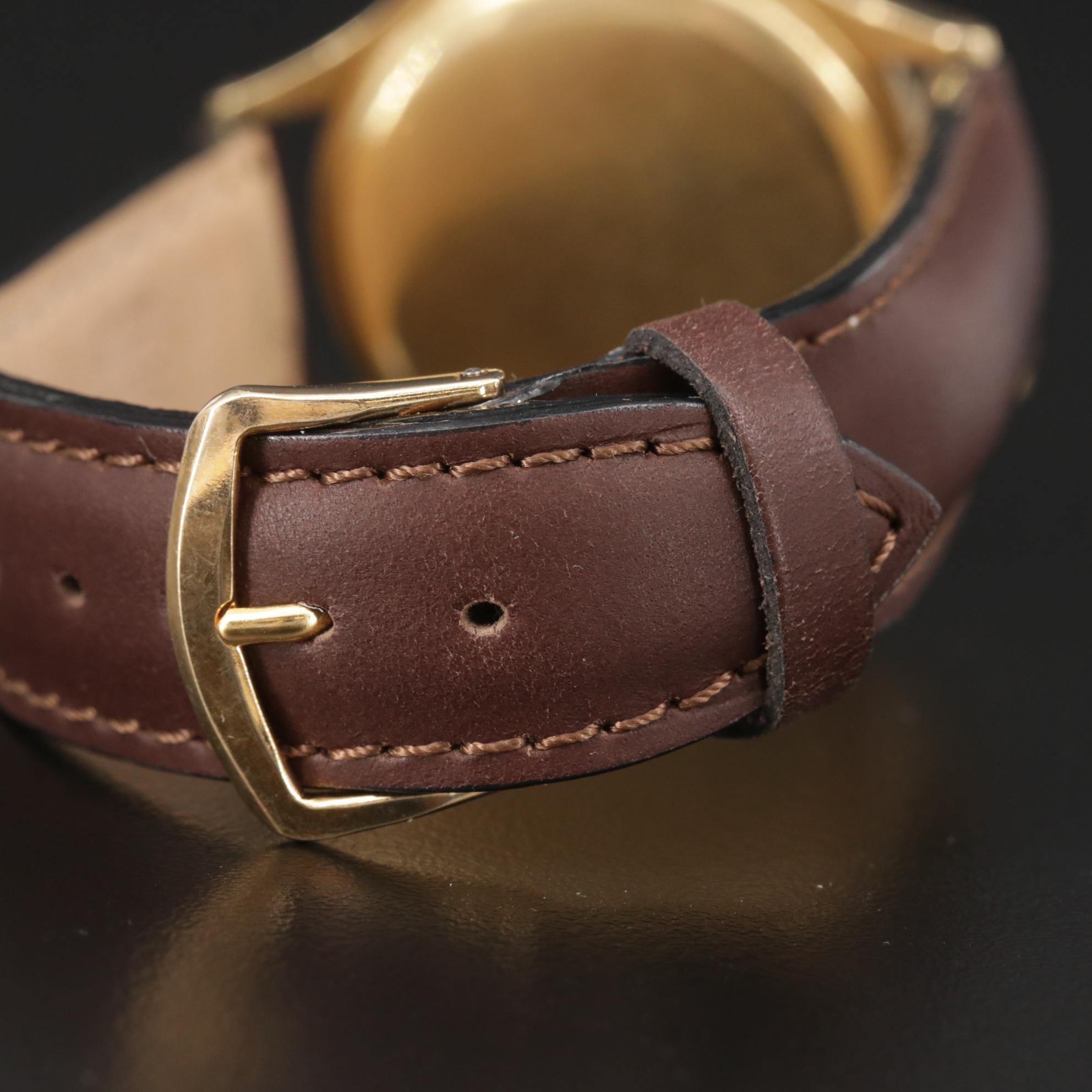 1943 Omega 18K Gold Bumper Automatic Watch