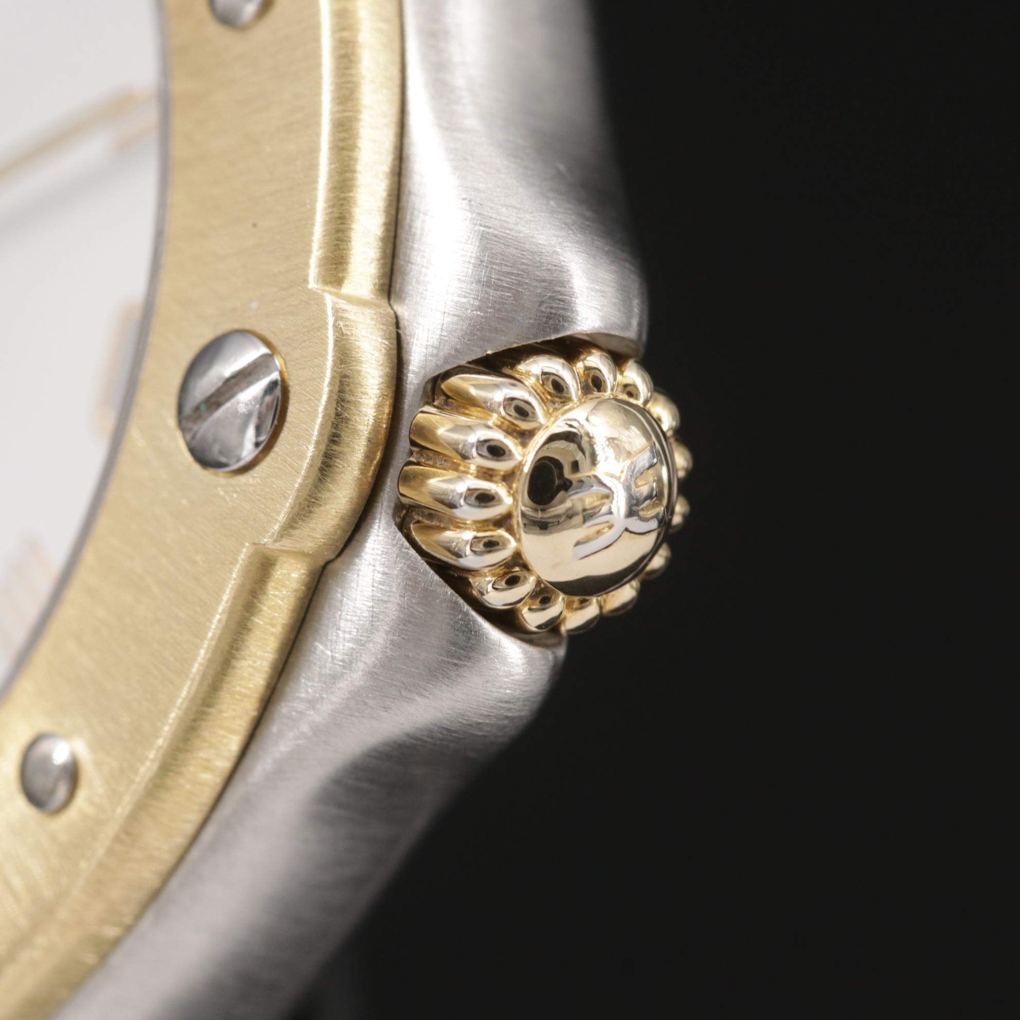 Ebel Sportwave 18K Gold and Stainless Steel Quartz Watch