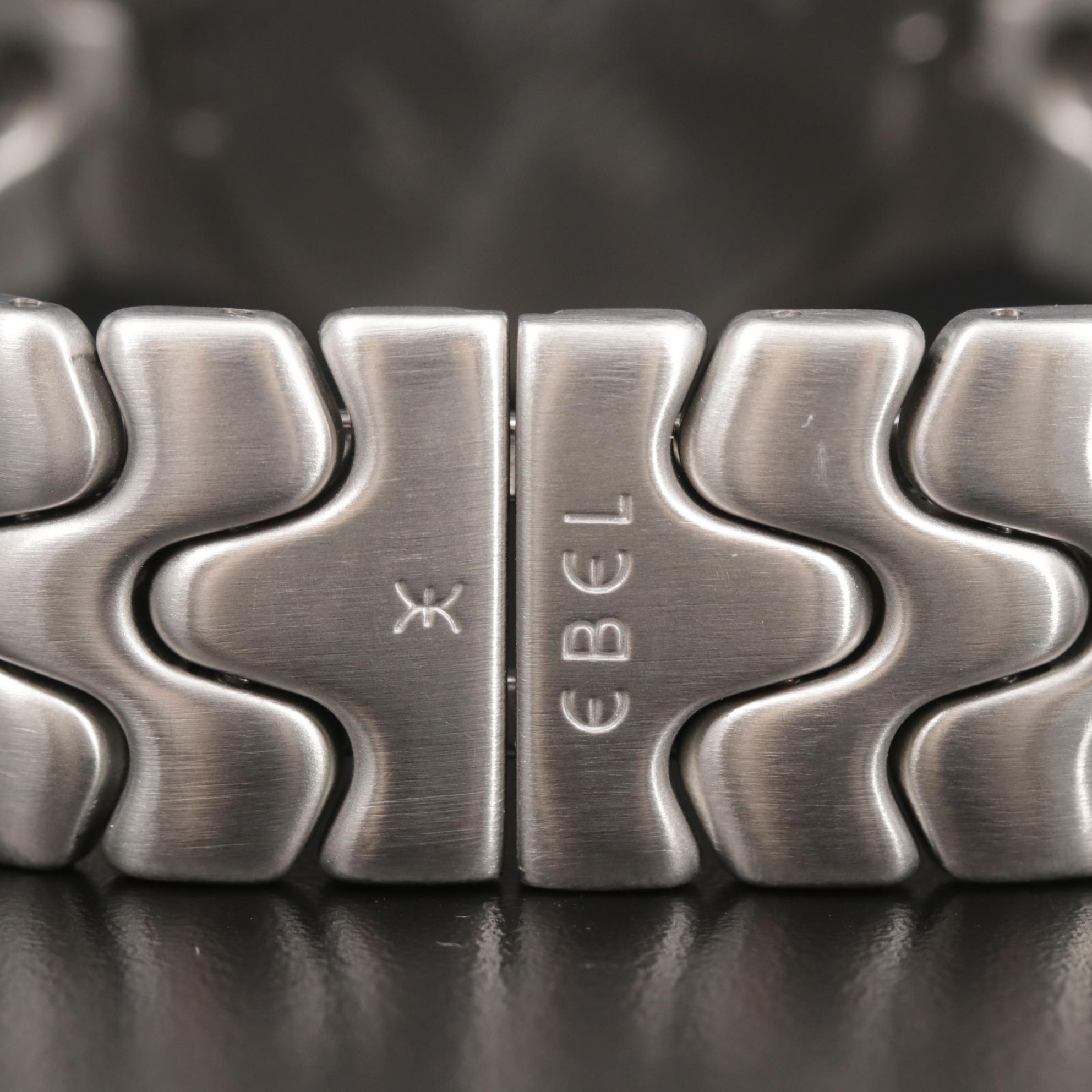 Ebel Sportwave 18K Gold and Stainless Steel Quartz Watch