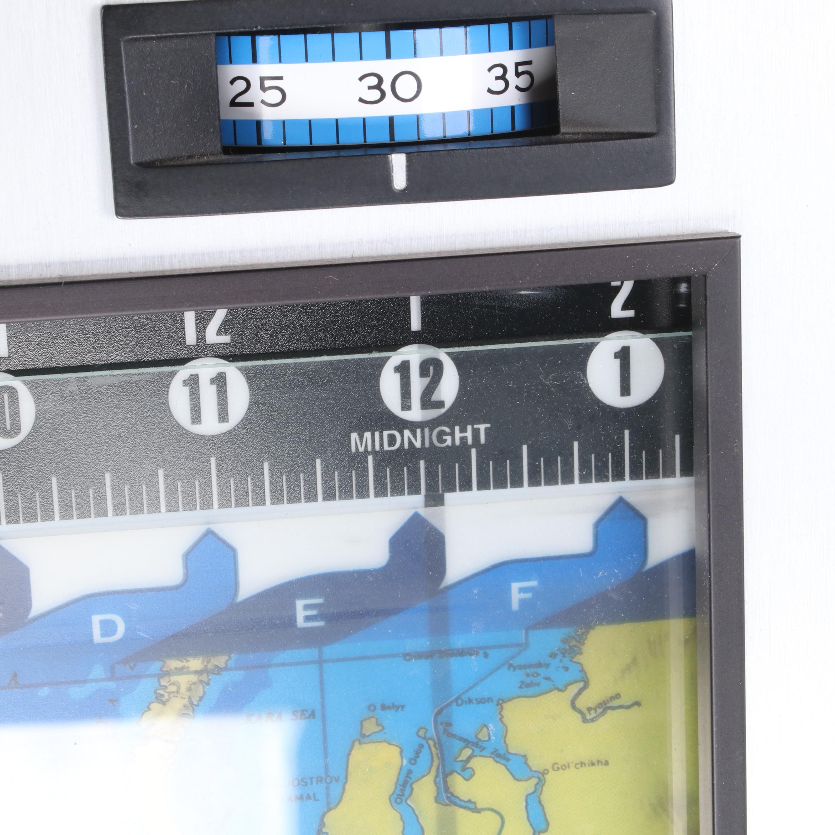 Kilburg "Geochron" World Clock, 2006