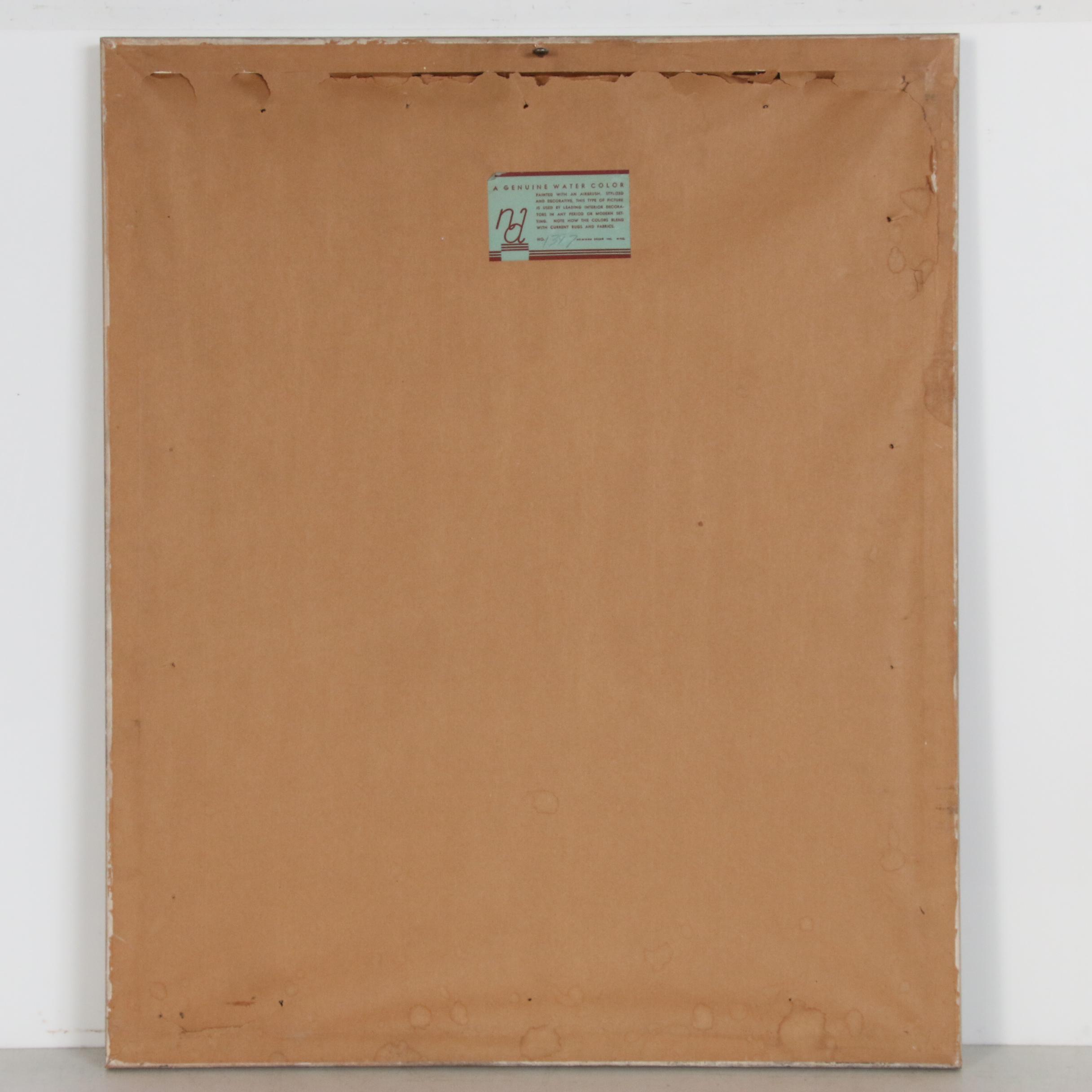 Harris Watercolor Painting of Deer