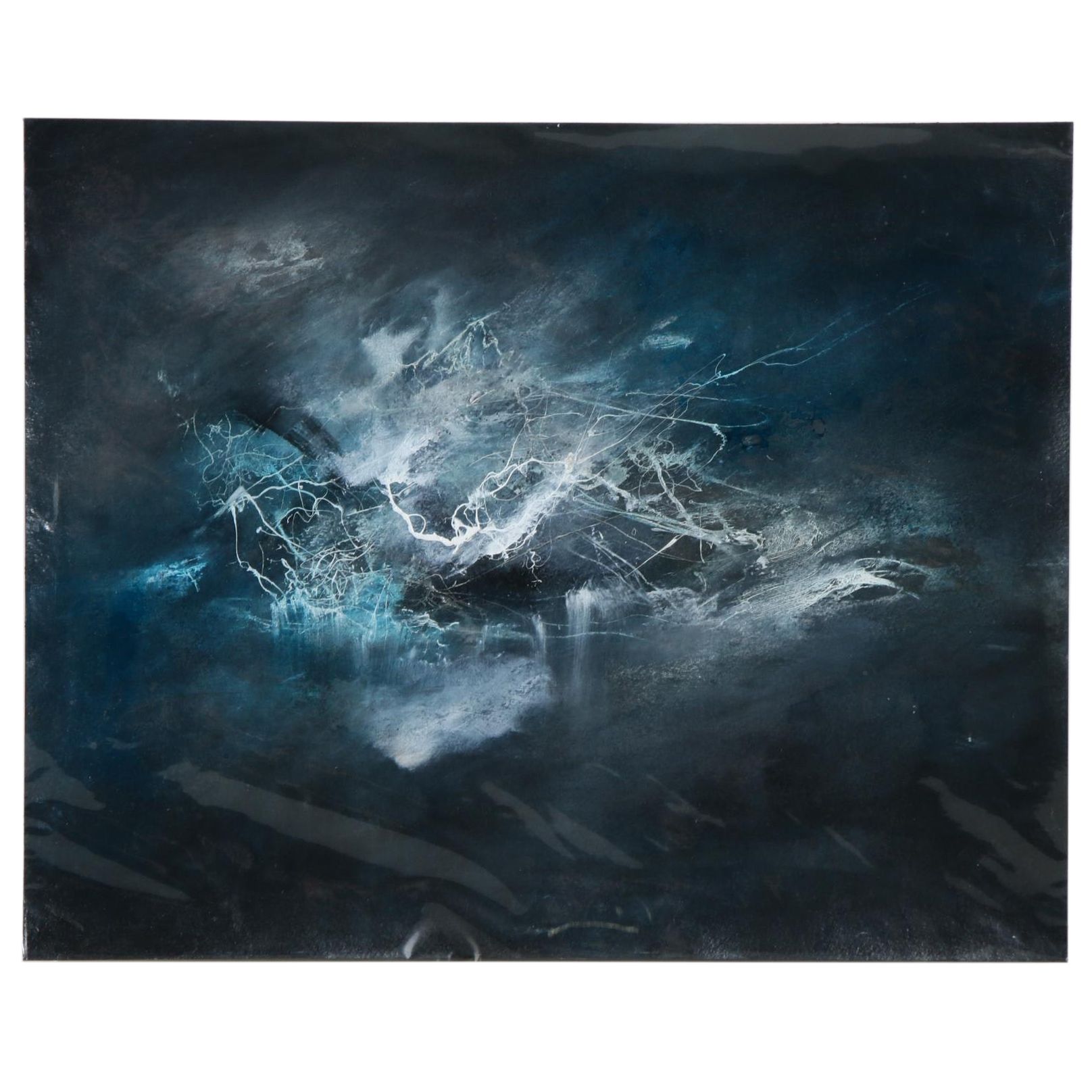 David Senecal Acrylic Painting "082817"