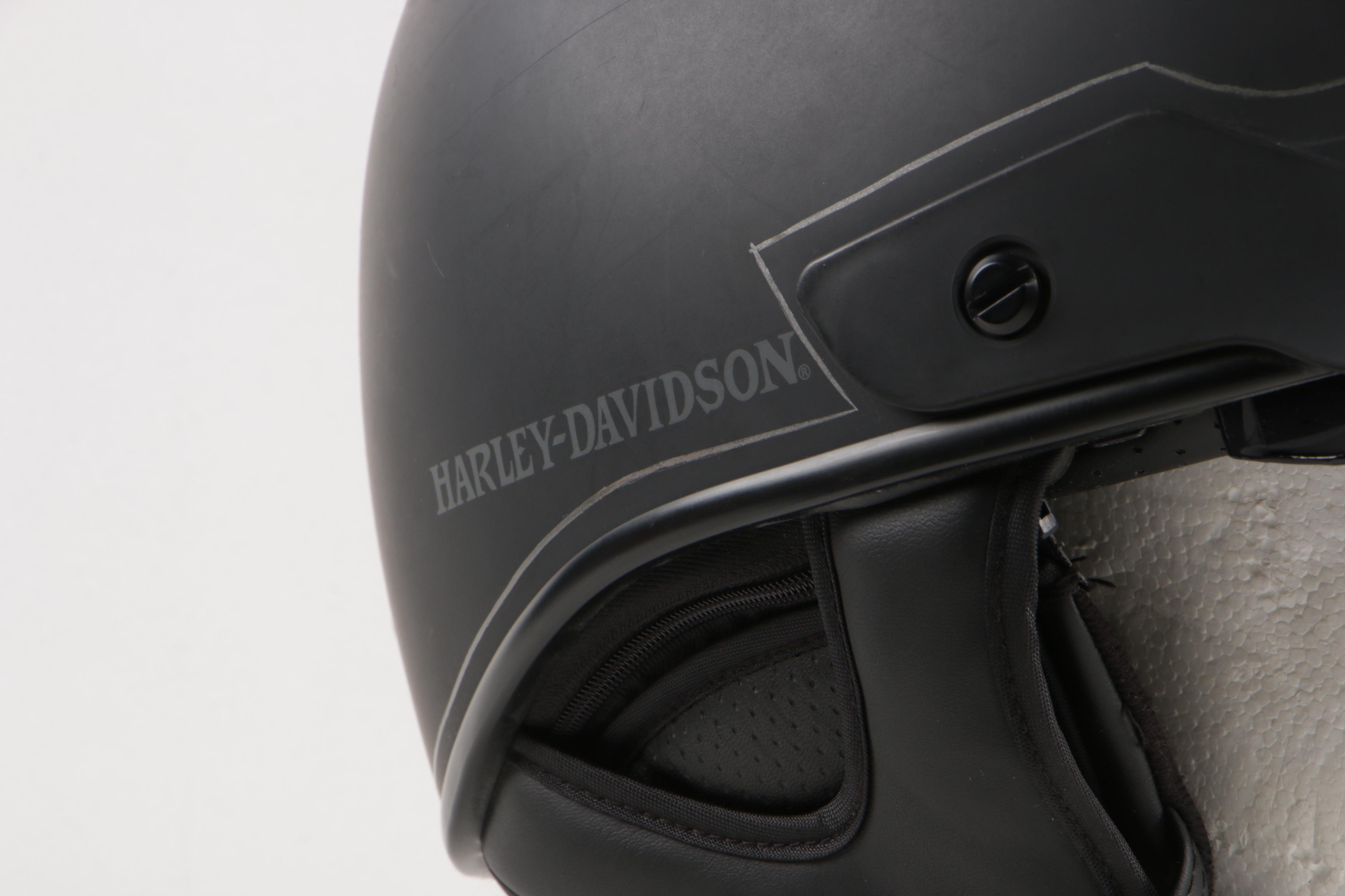 Harley-Davidson HD-J03 Ultra Light Half Helmet with Bag