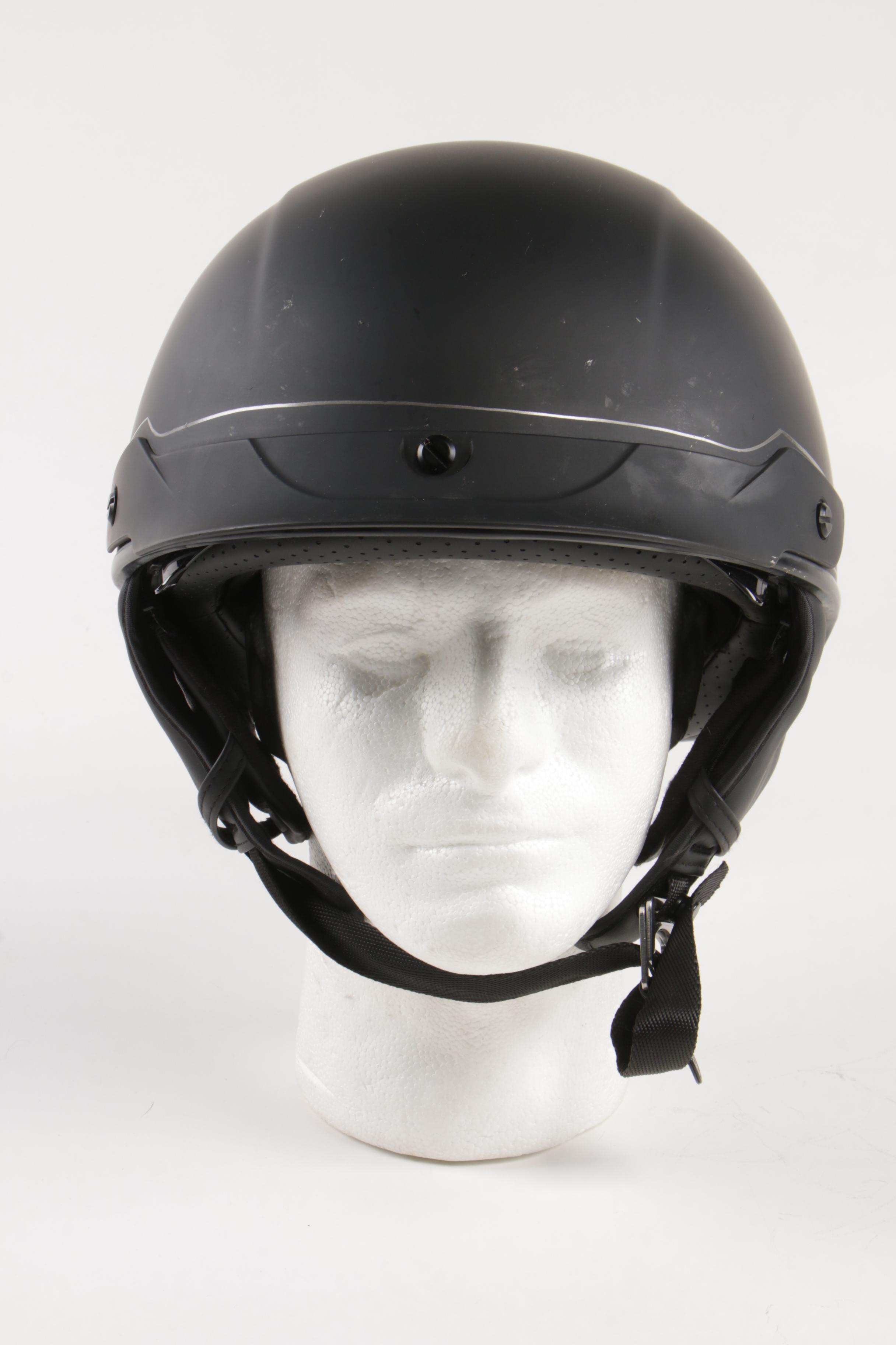 Harley-Davidson HD-J03 Ultra Light Half Helmet with Bag
