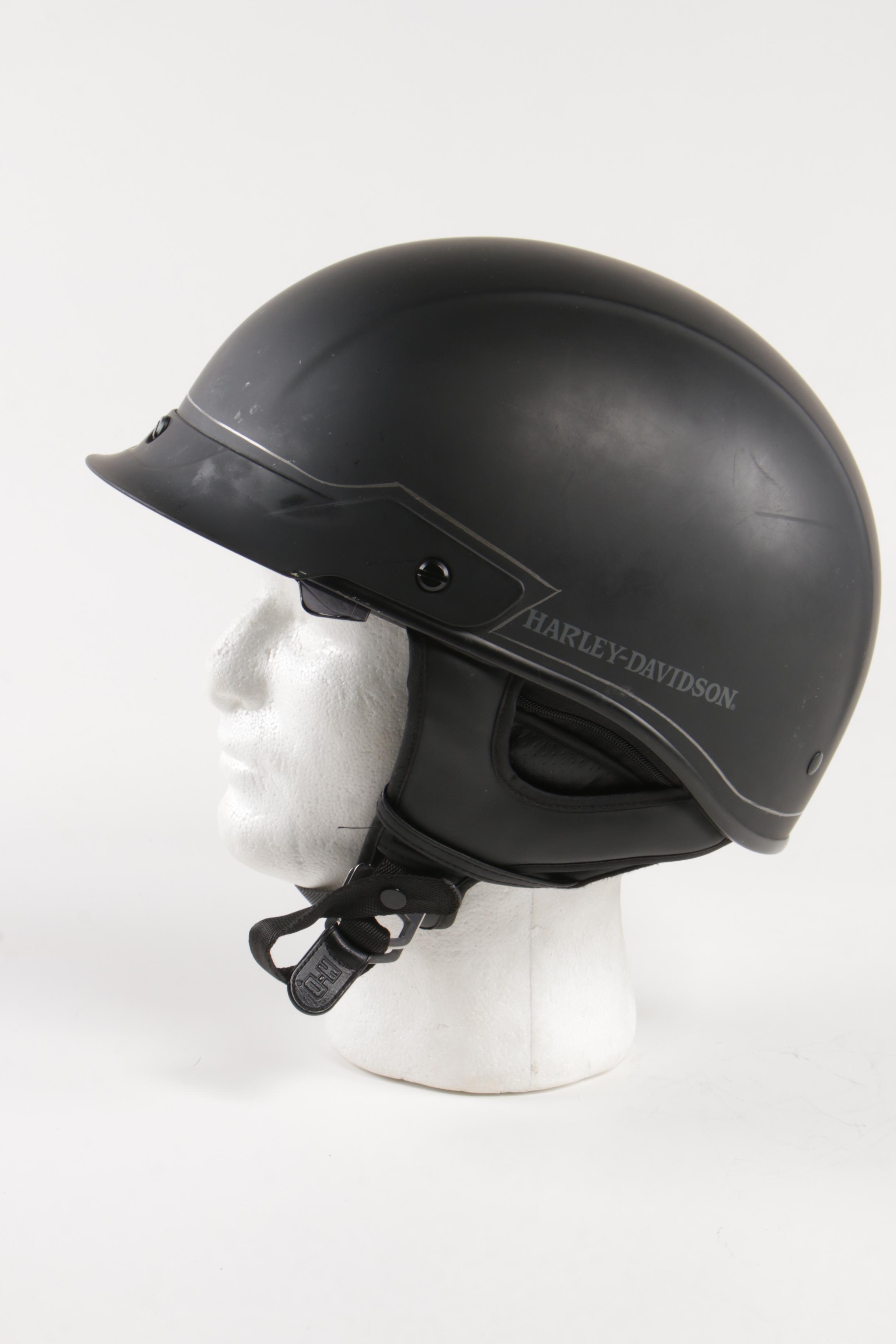 Harley-Davidson HD-J03 Ultra Light Half Helmet with Bag
