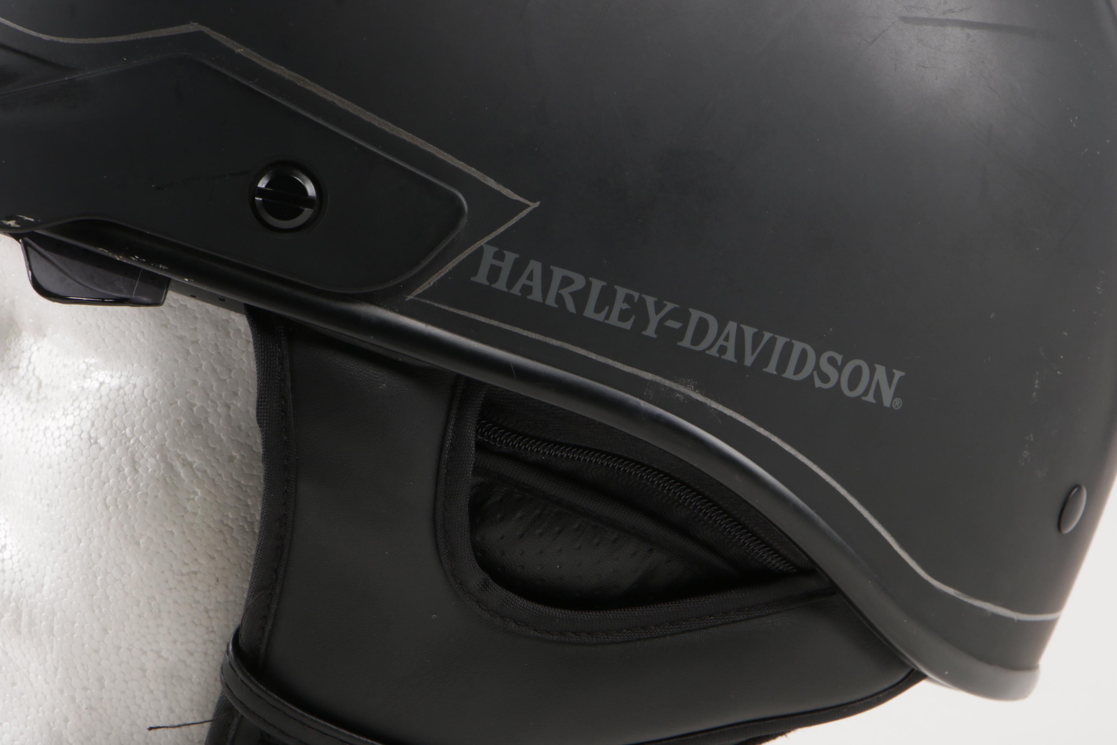 Harley-Davidson HD-J03 Ultra Light Half Helmet with Bag