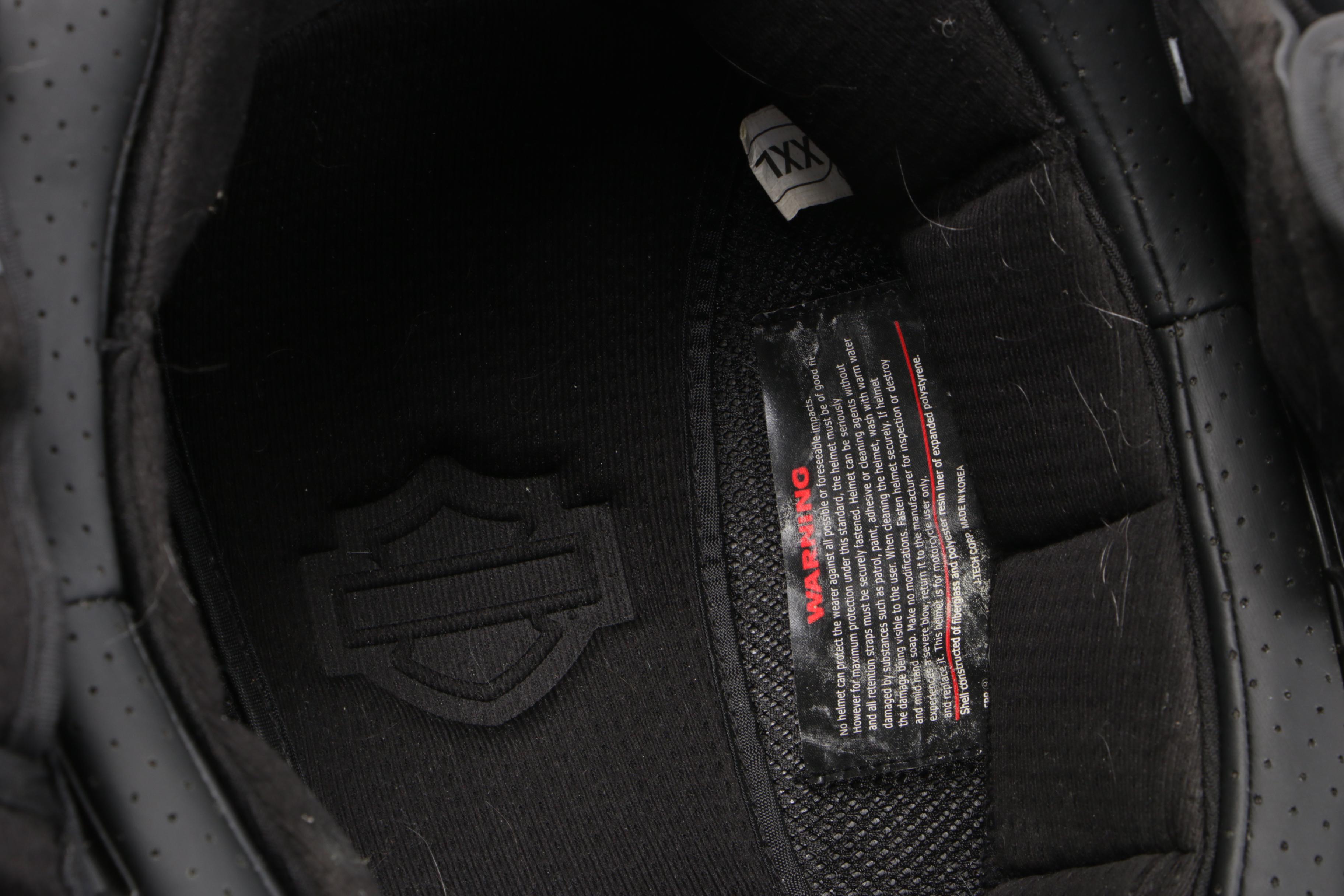 Harley-Davidson HD-J03 Ultra Light Half Helmet with Bag