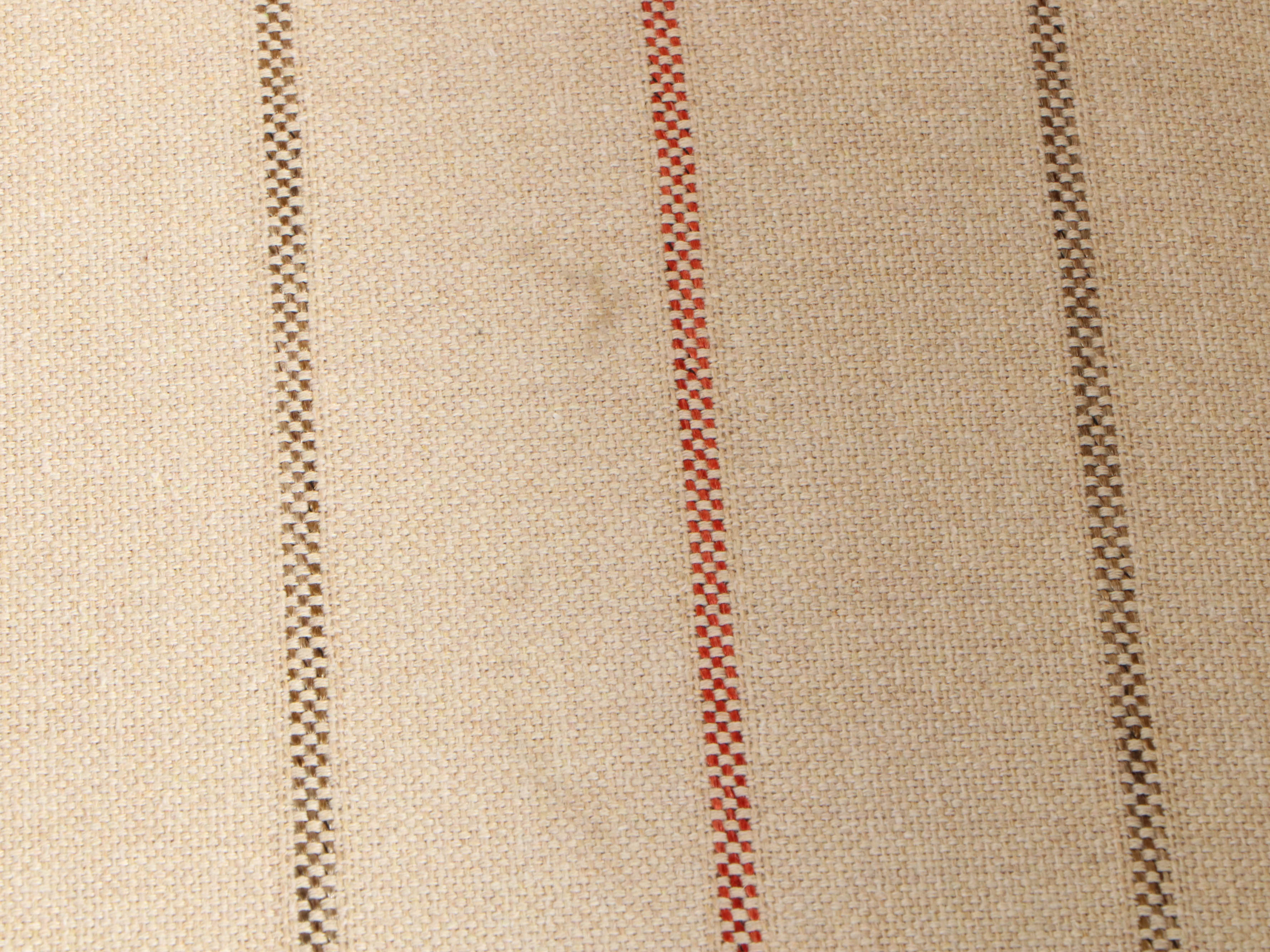 Rowe Furniture Striped Armchair with Decorative Pillow