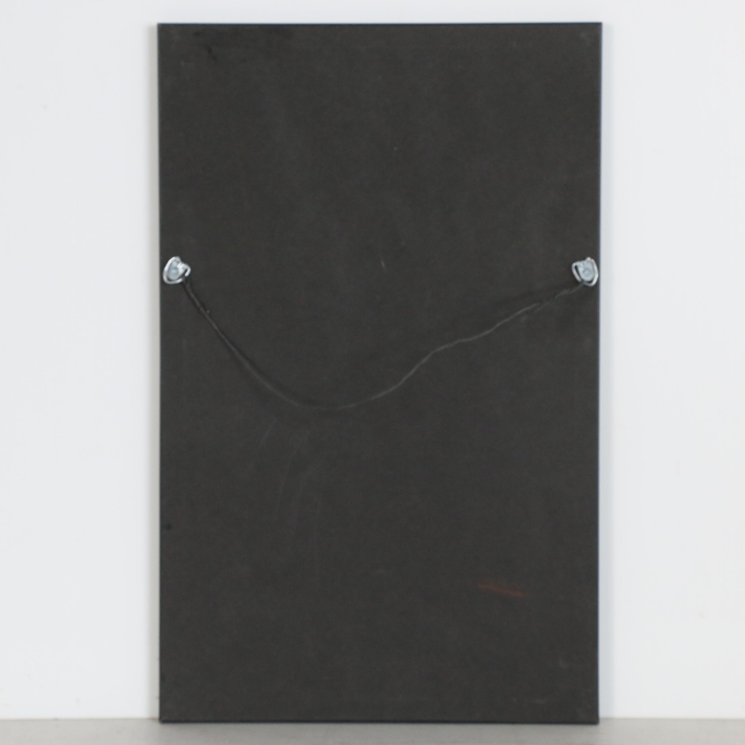 Utagawa Hiroshige Ukiyo-e Woodblock "Crane Standing on a Rock amid Waves"