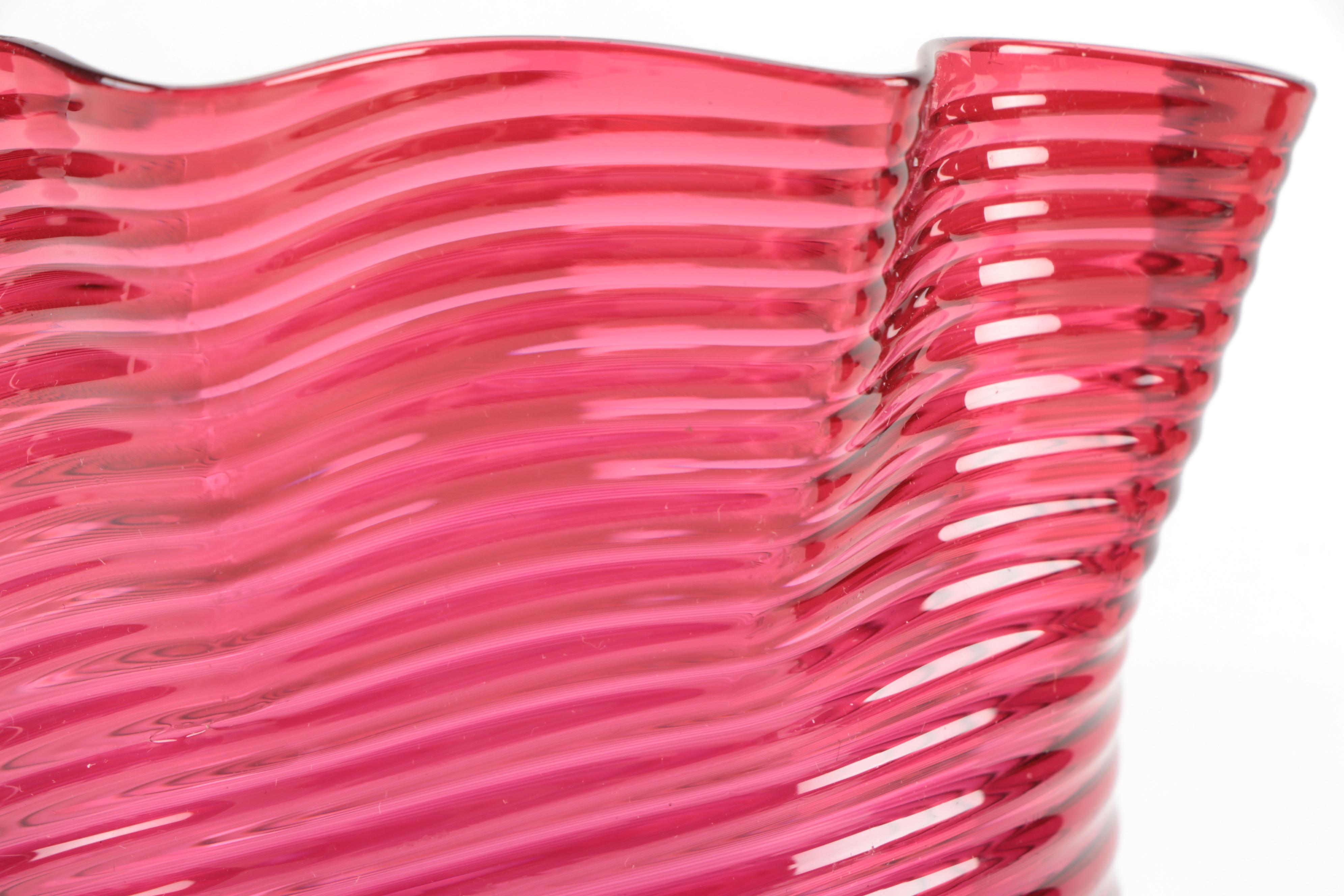 Cranberry Glass Lamp Shades