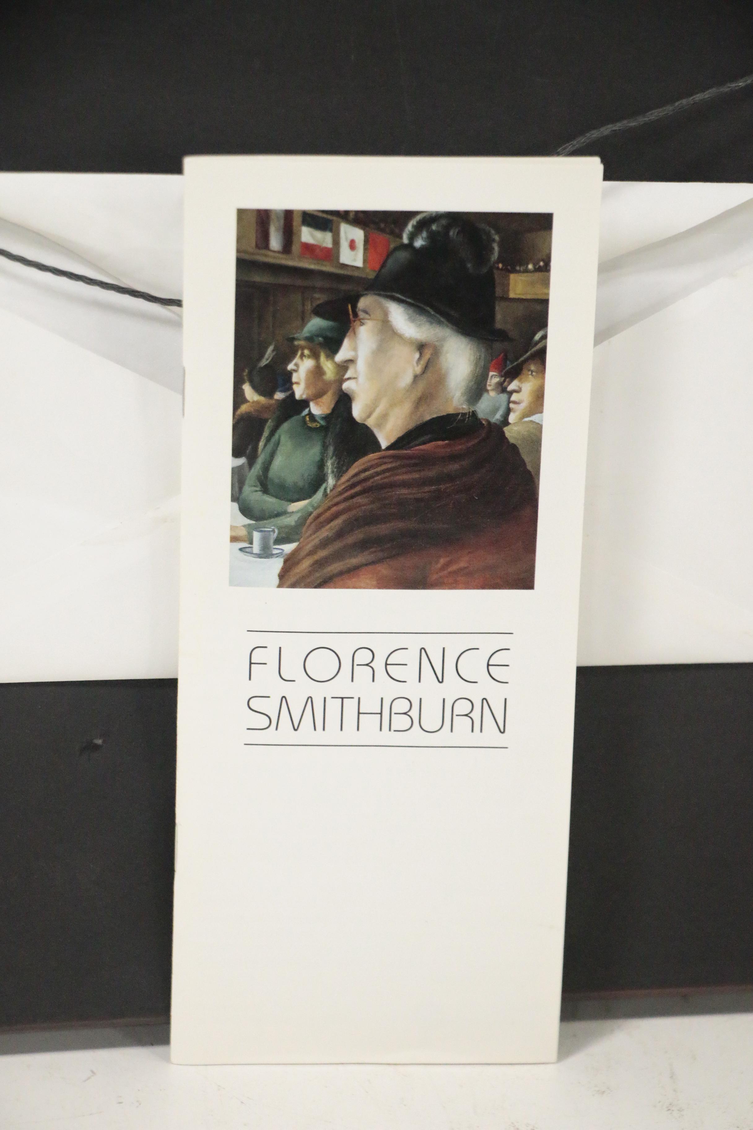 Florence B. Smithburn Oil Painting of Interior Space