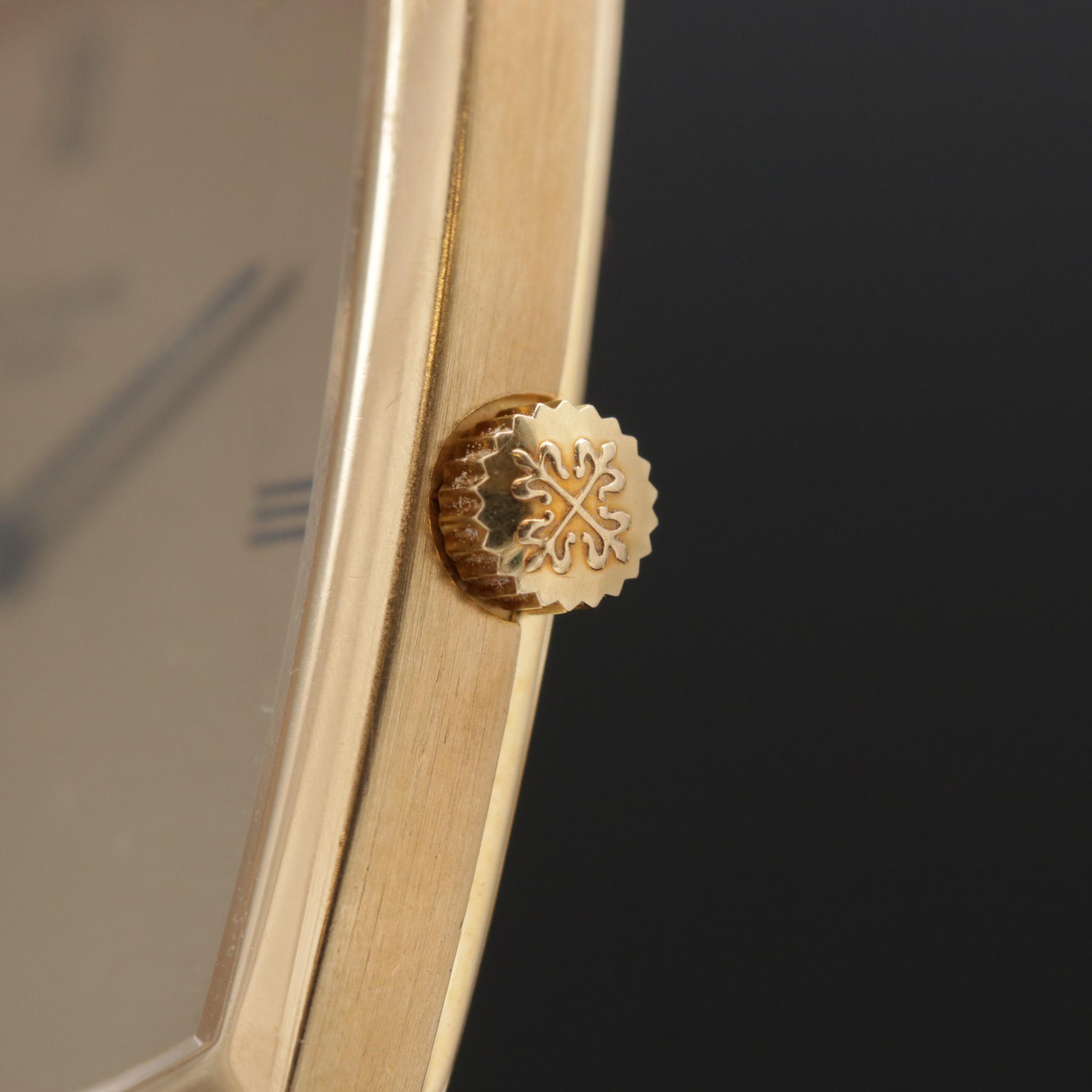 Patek Philippe Gondola 18K Gold Stem Wind Watch