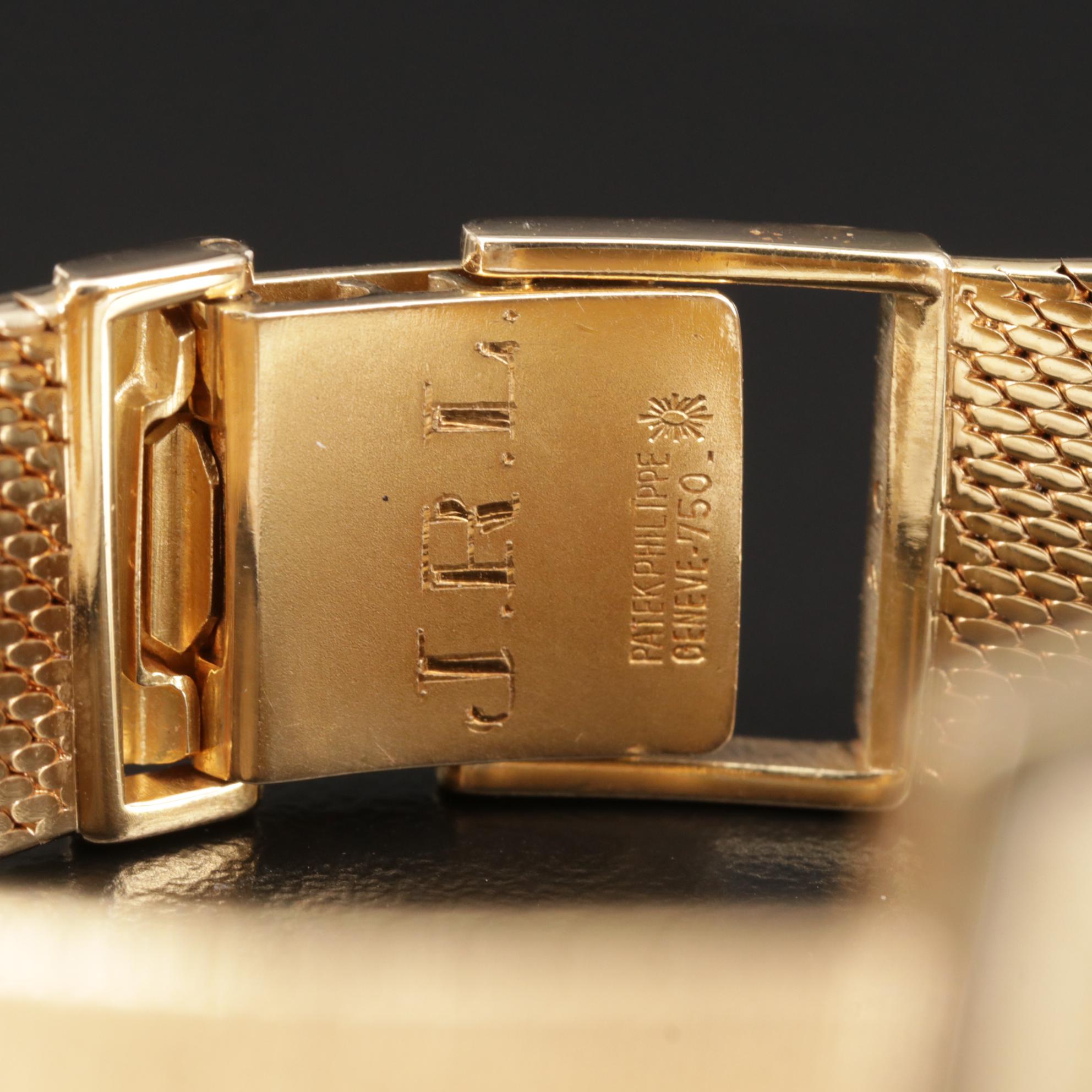 Patek Philippe Gondola 18K Gold Stem Wind Watch