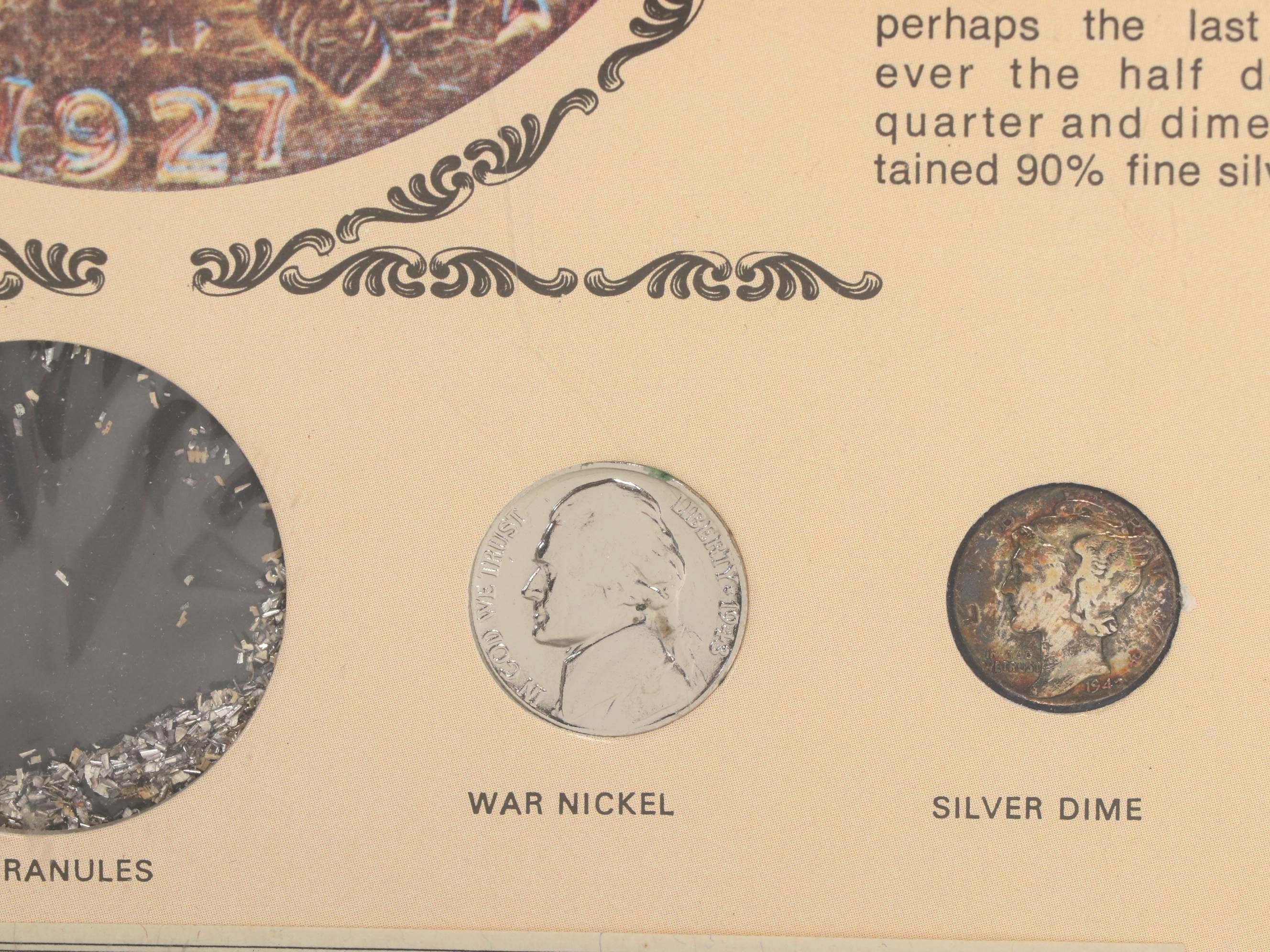 Collection of Framed U.S. Coins and Currency Sets