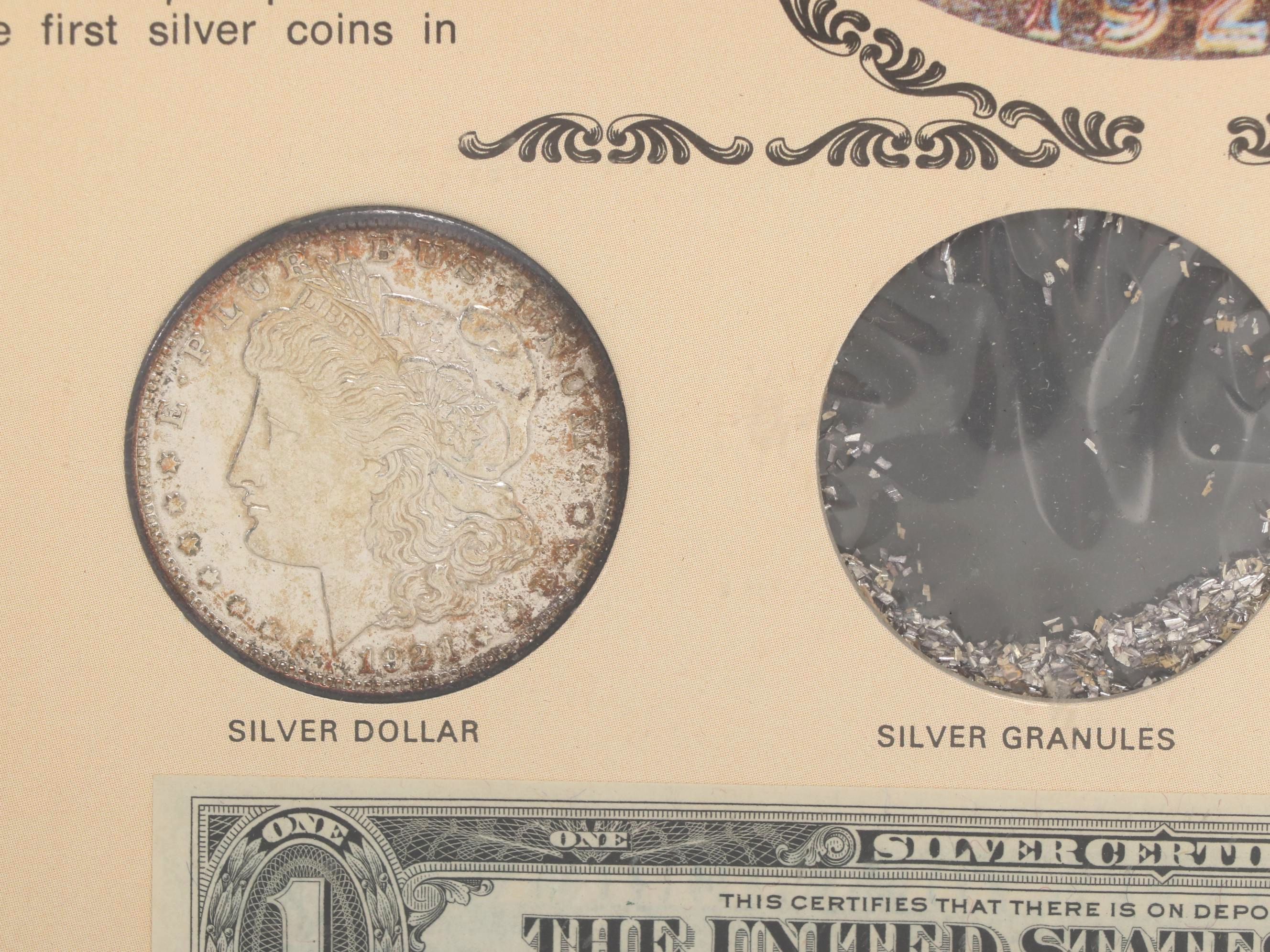 Collection of Framed U.S. Coins and Currency Sets