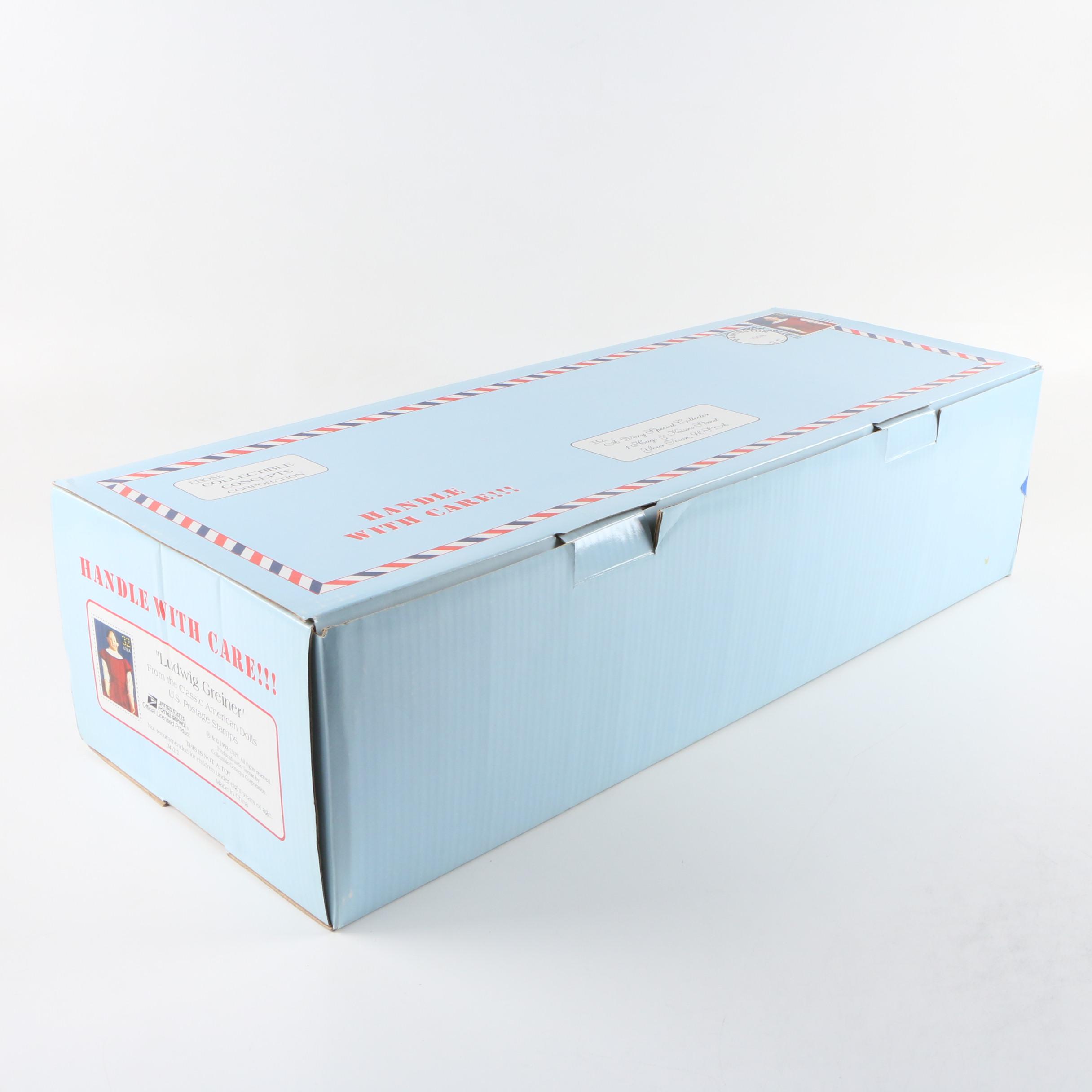 USPS Classic American Doll Series "Ludwig Greiner" Doll, 1998