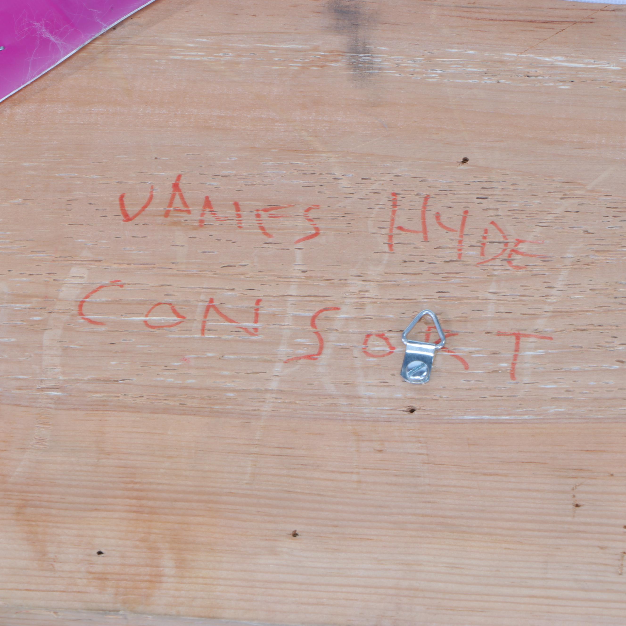 James Hyde Monumental Vinyl Wall Sculpture "Consort" with Monograph, circa 1996