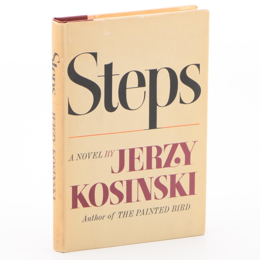 1968 Signed First Printing "Steps" by Jerzy Kosinski