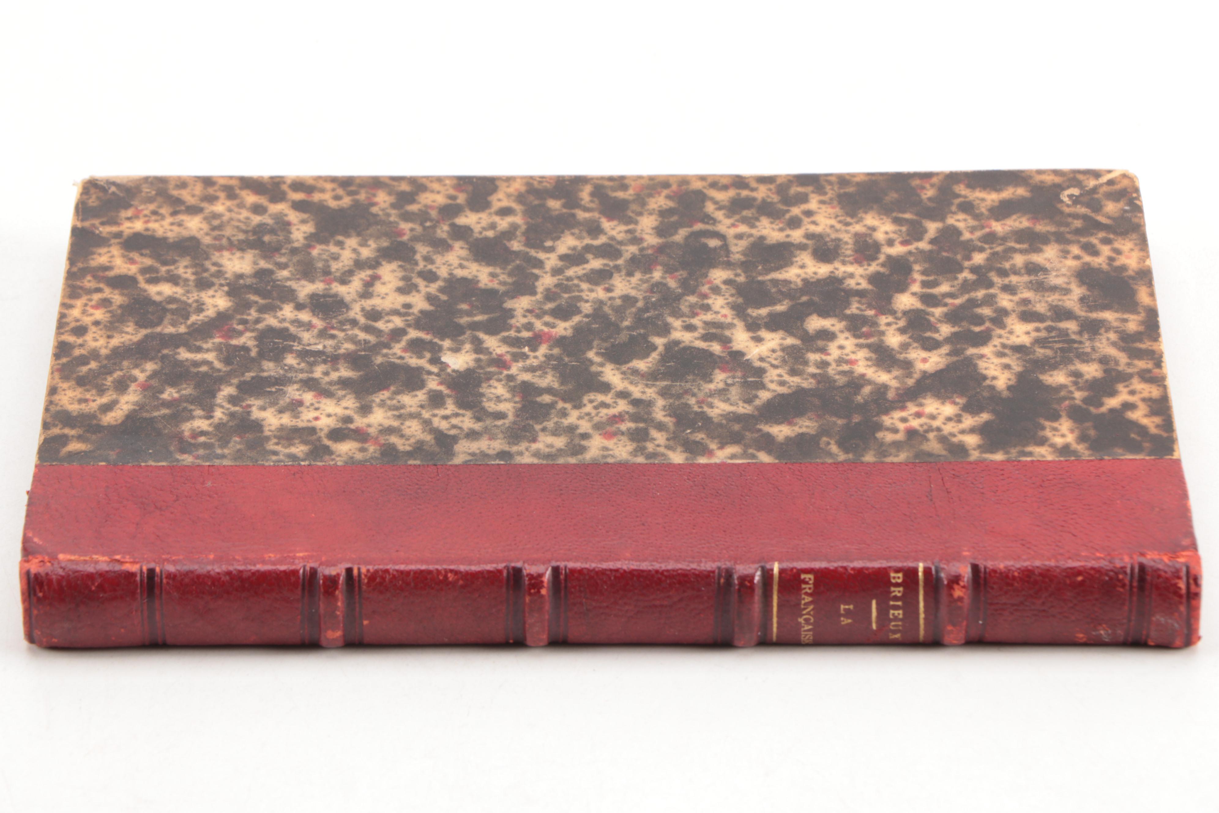 1907 "La Française Comédie En Trois Actes" by Eugene Brieux