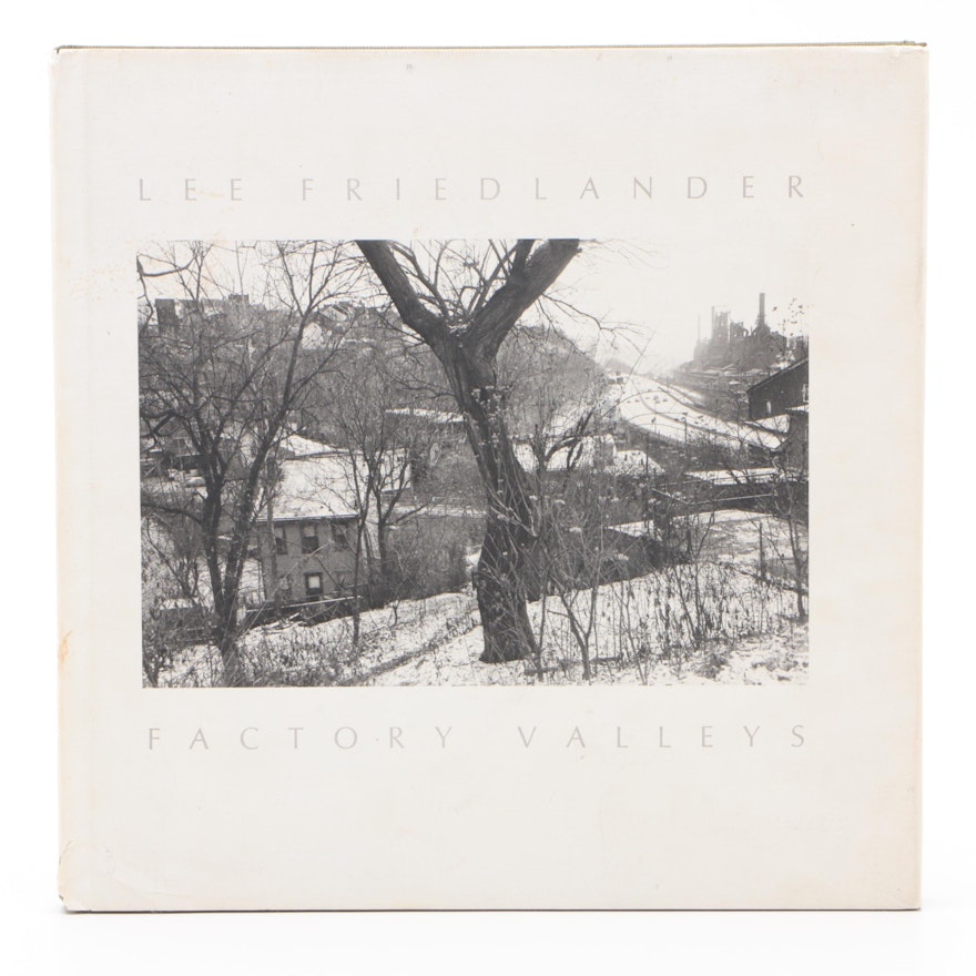 Signed First Edition "Factory Valleys: Ohio & Pennsylvania" by Lee Friedlander