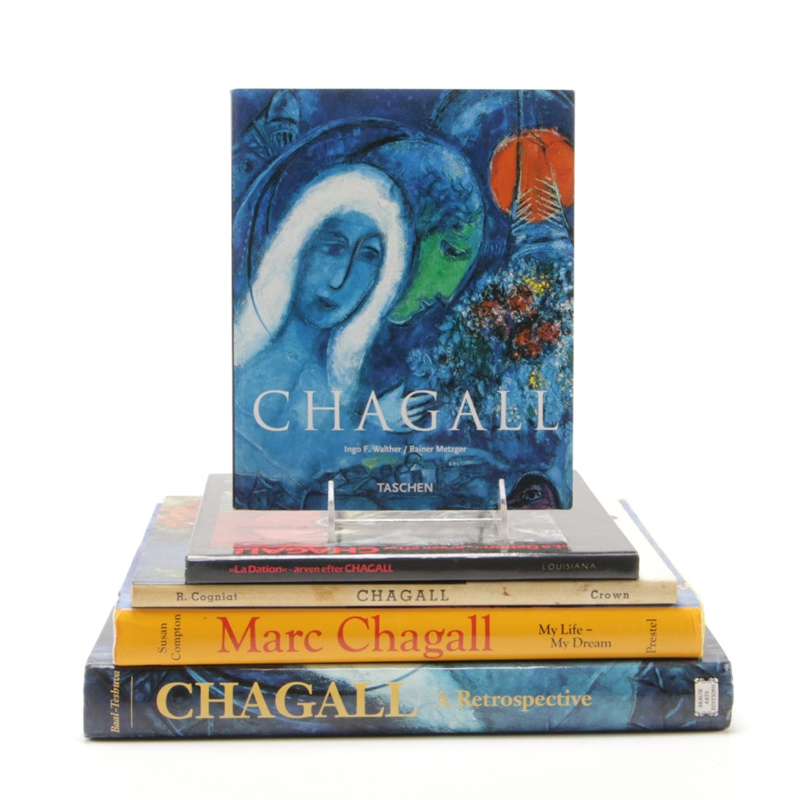 Marc Chagall Book Collection Including First Editions
