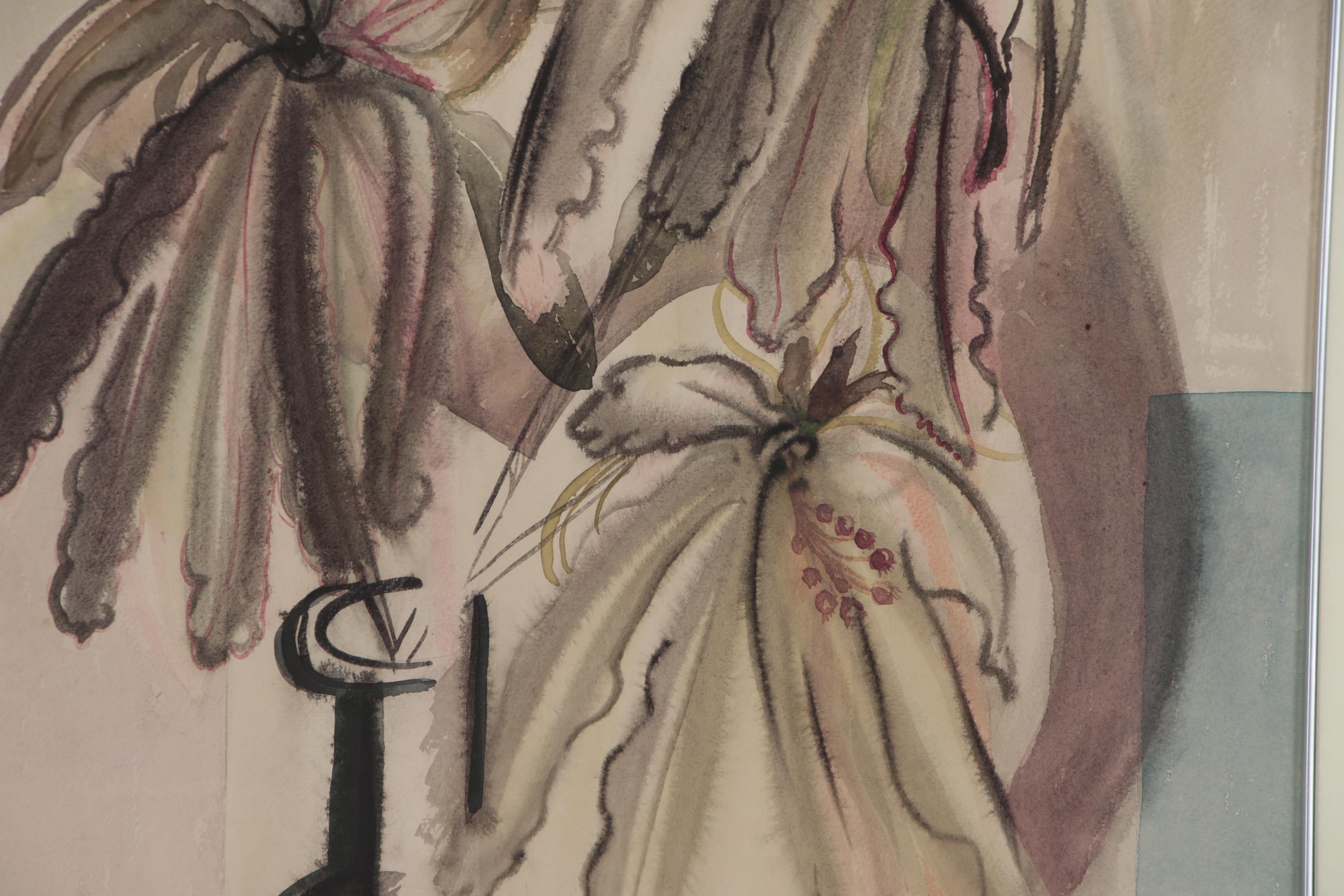 Grace Martin Taylor Still Life Watercolor Painting, 1940