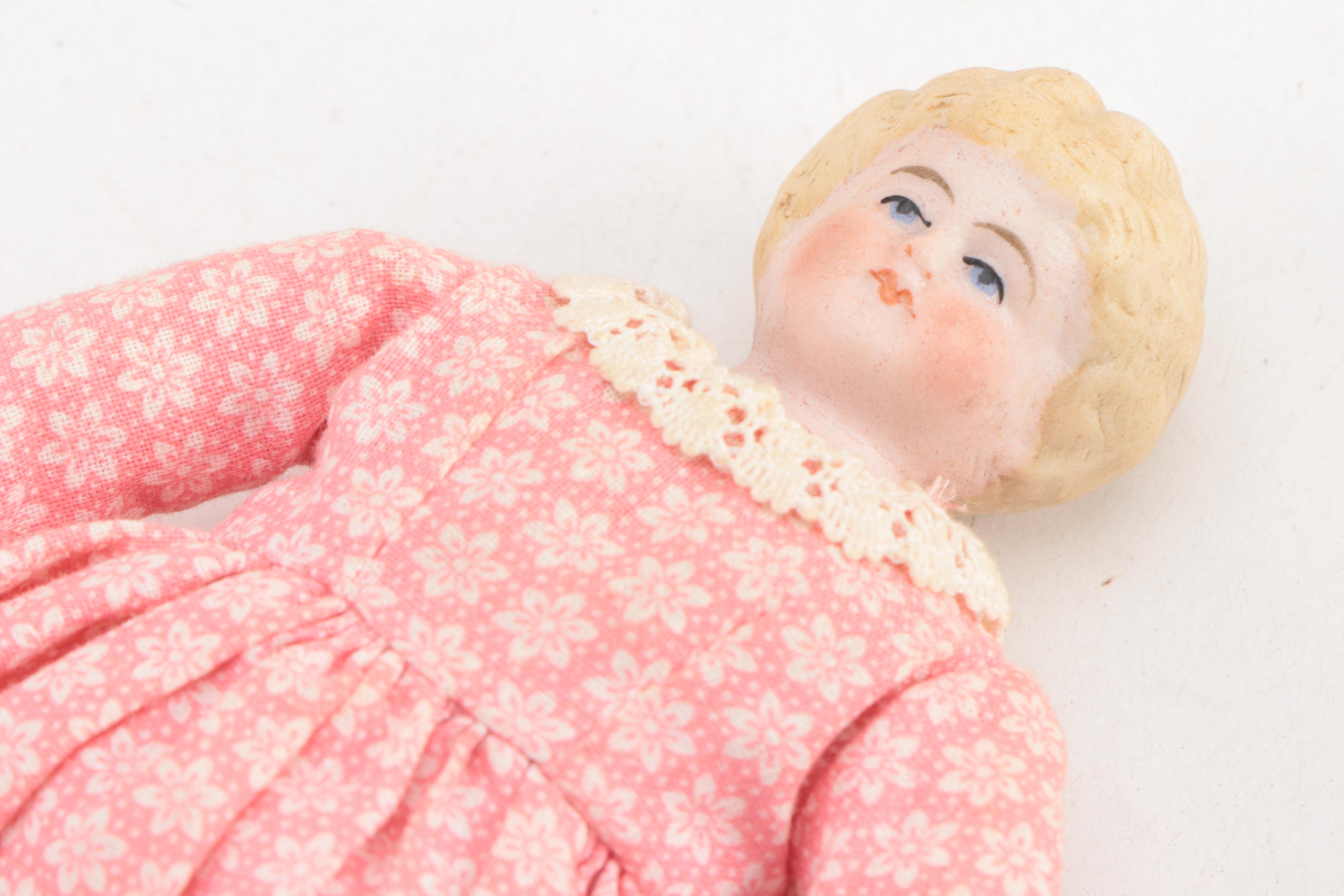 Daisy Kingdom "Sarah Jane" Victorian Style Doll and More, Late 20th Century