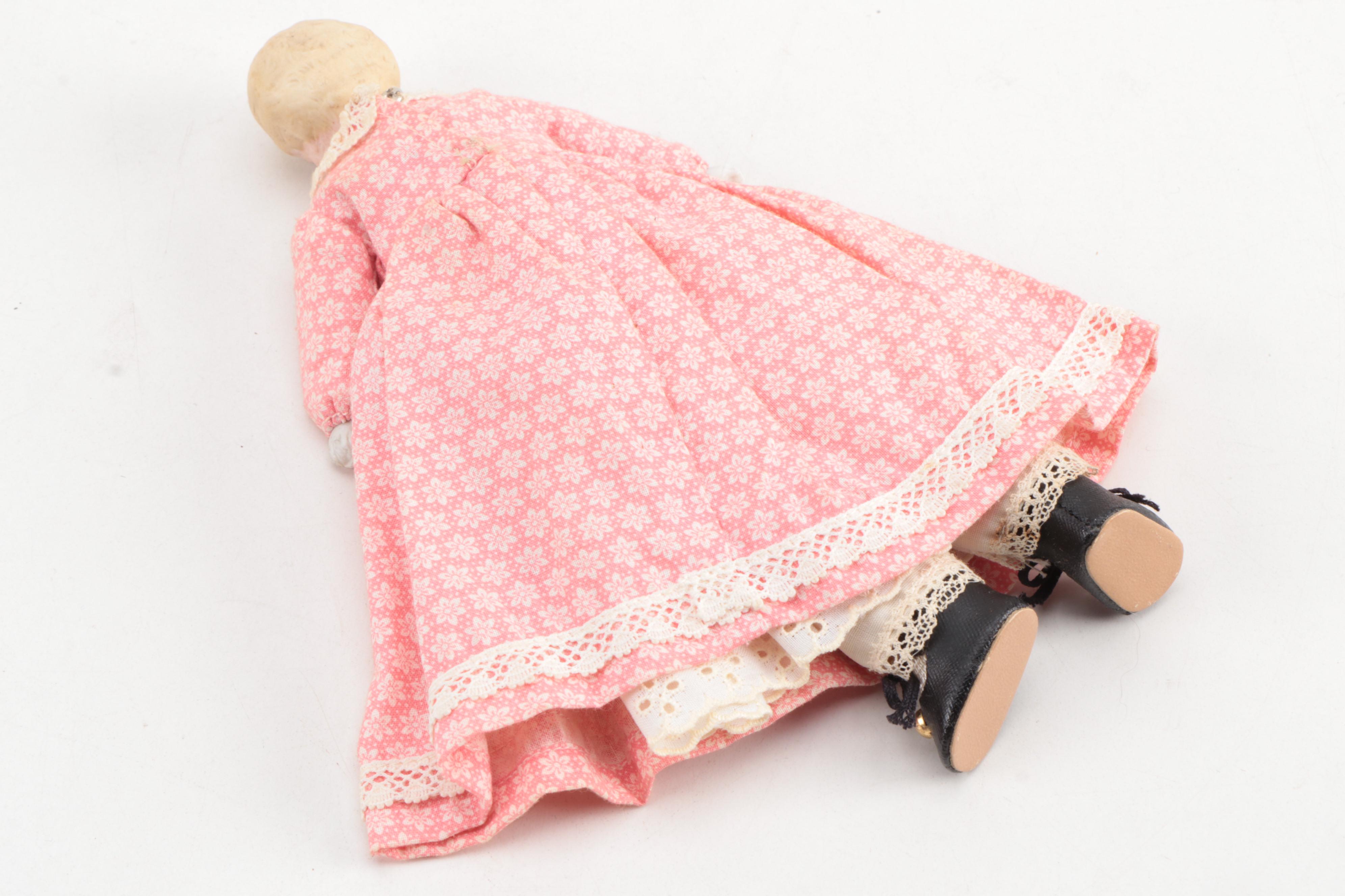 Daisy Kingdom "Sarah Jane" Victorian Style Doll and More, Late 20th Century