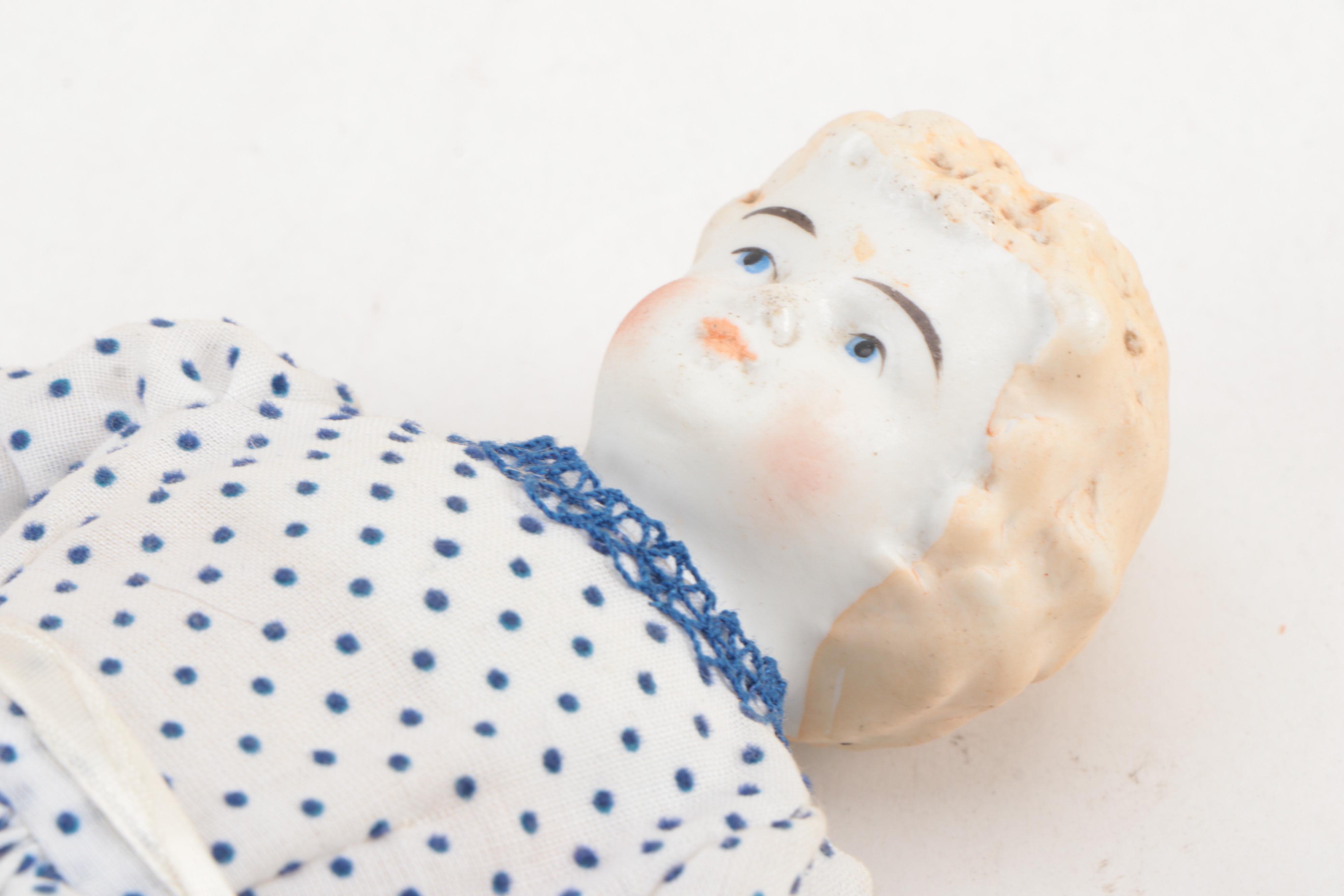 Daisy Kingdom "Sarah Jane" Victorian Style Doll and More, Late 20th Century