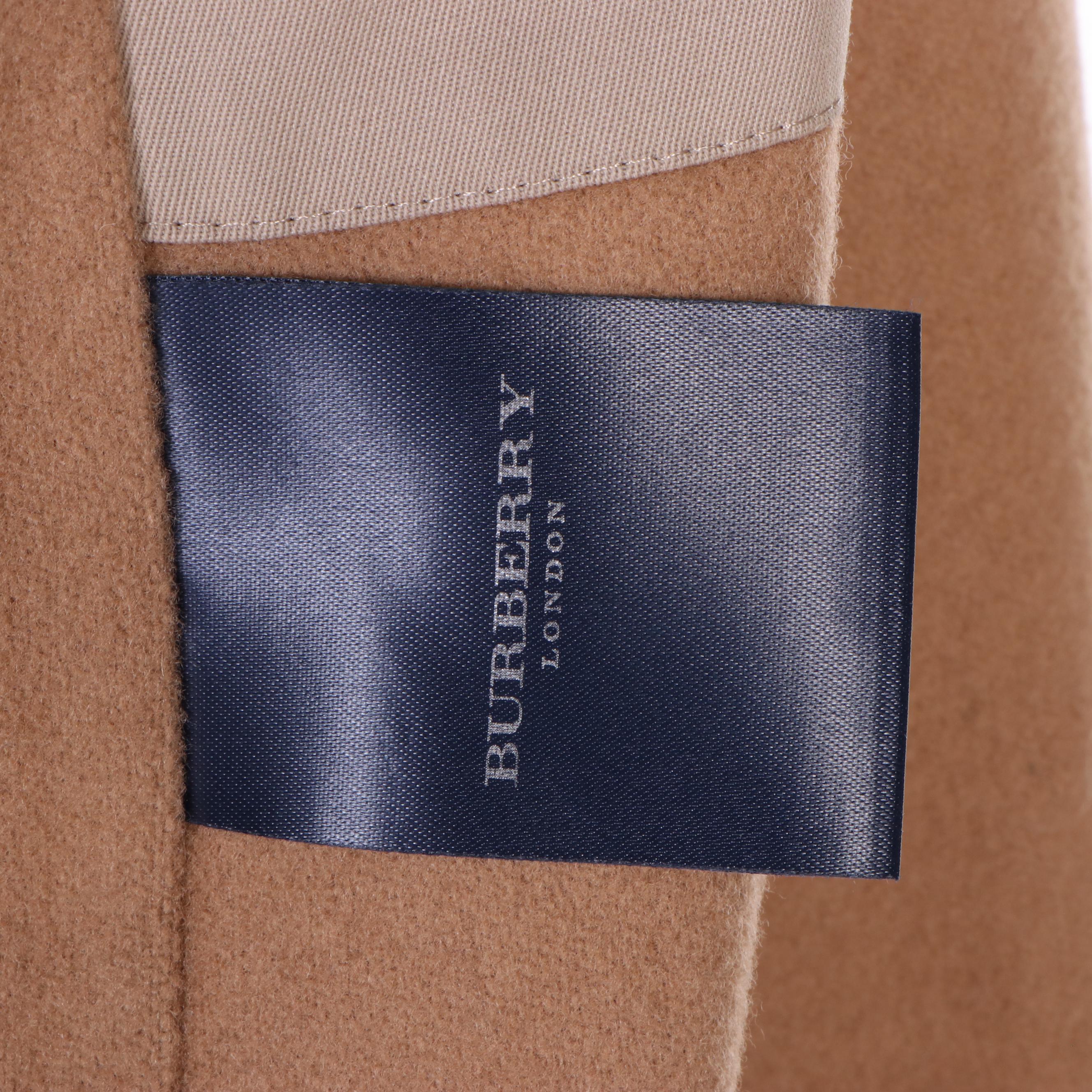 Men's Burberry Lawrence Gabardine Raincoat with Belt and Removable Wool Liner