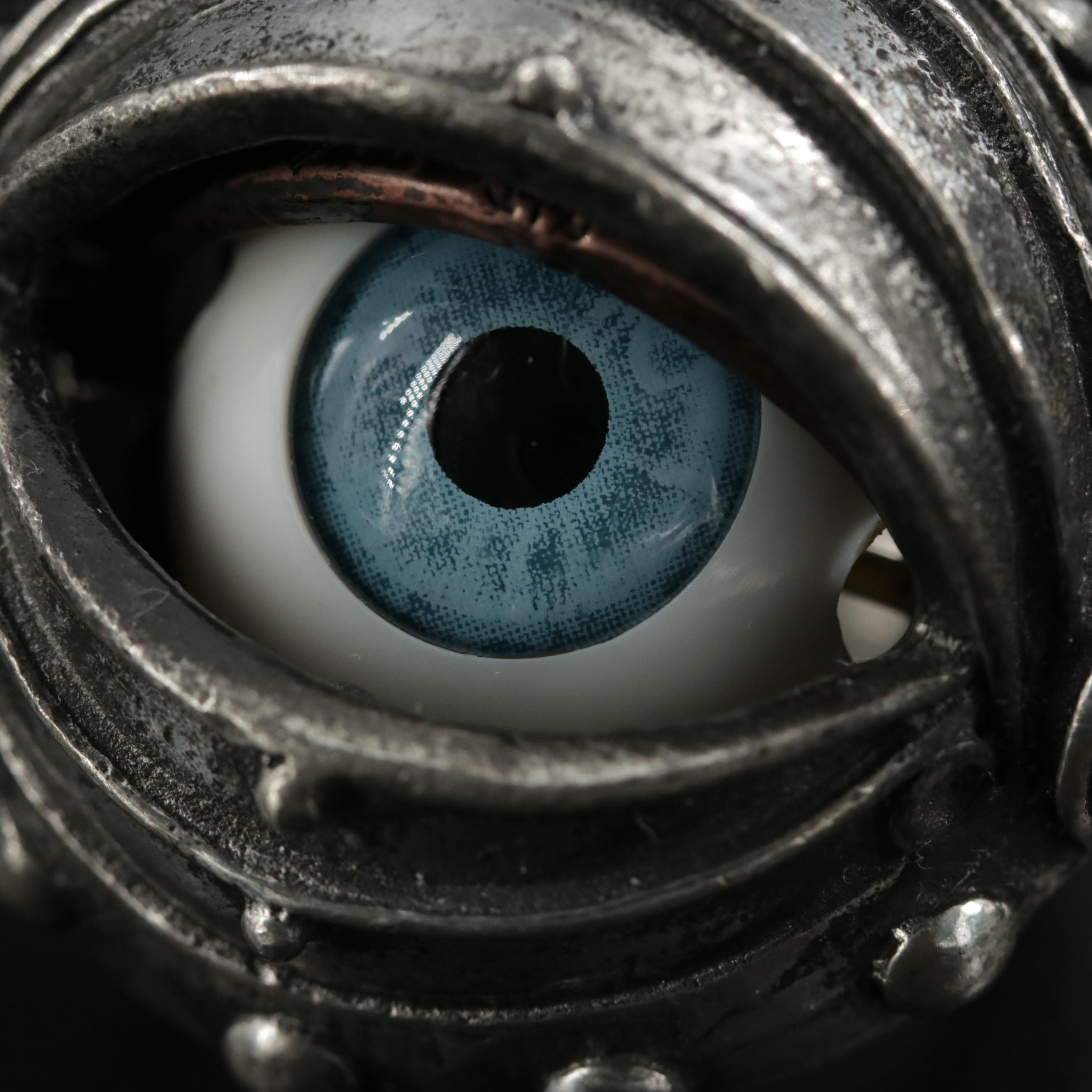 Alchemy Carta Steampunk Glass Eye Ring