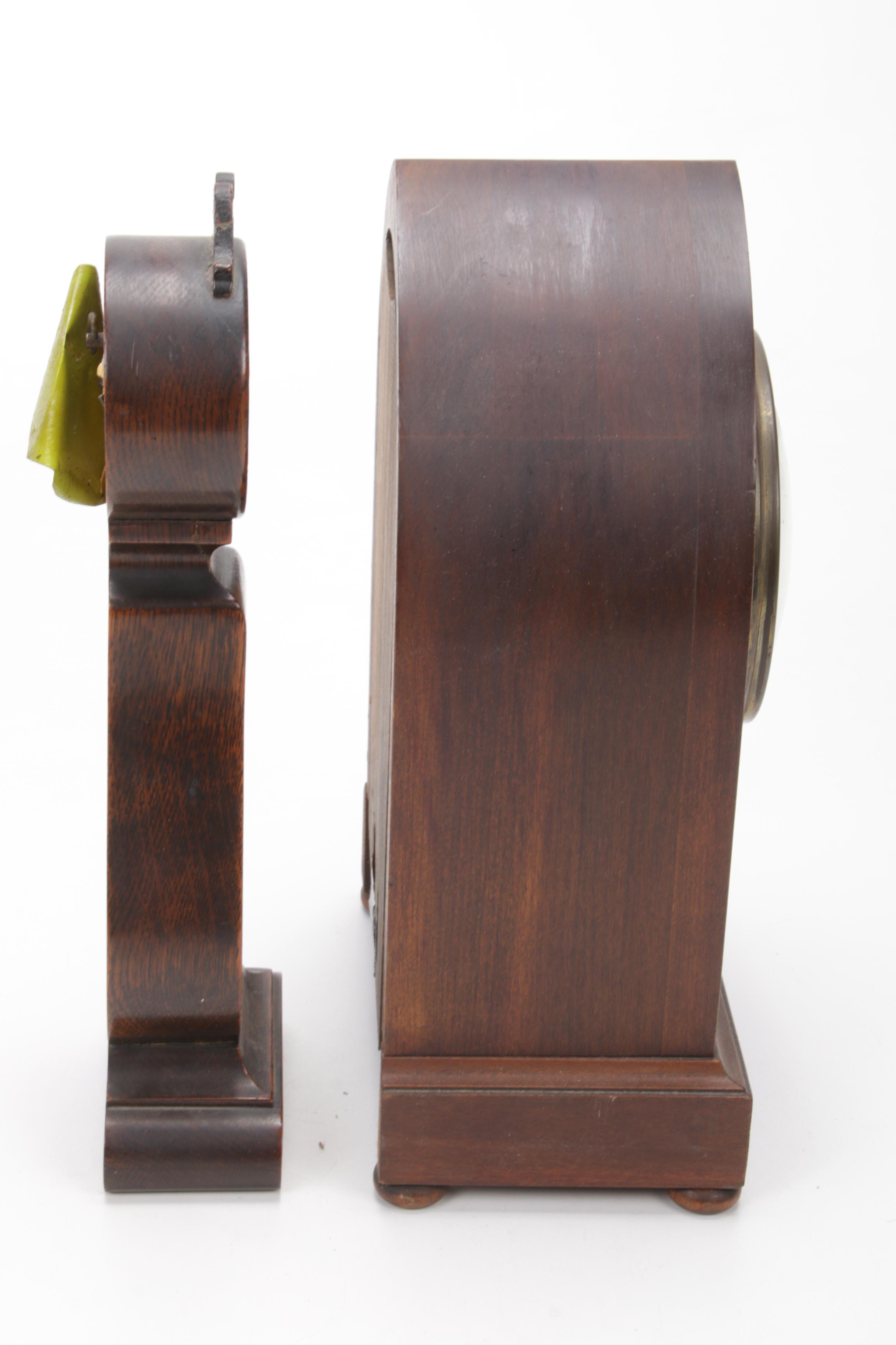 Jennings Brothers and Ingraham Desk and Mantle Clocks