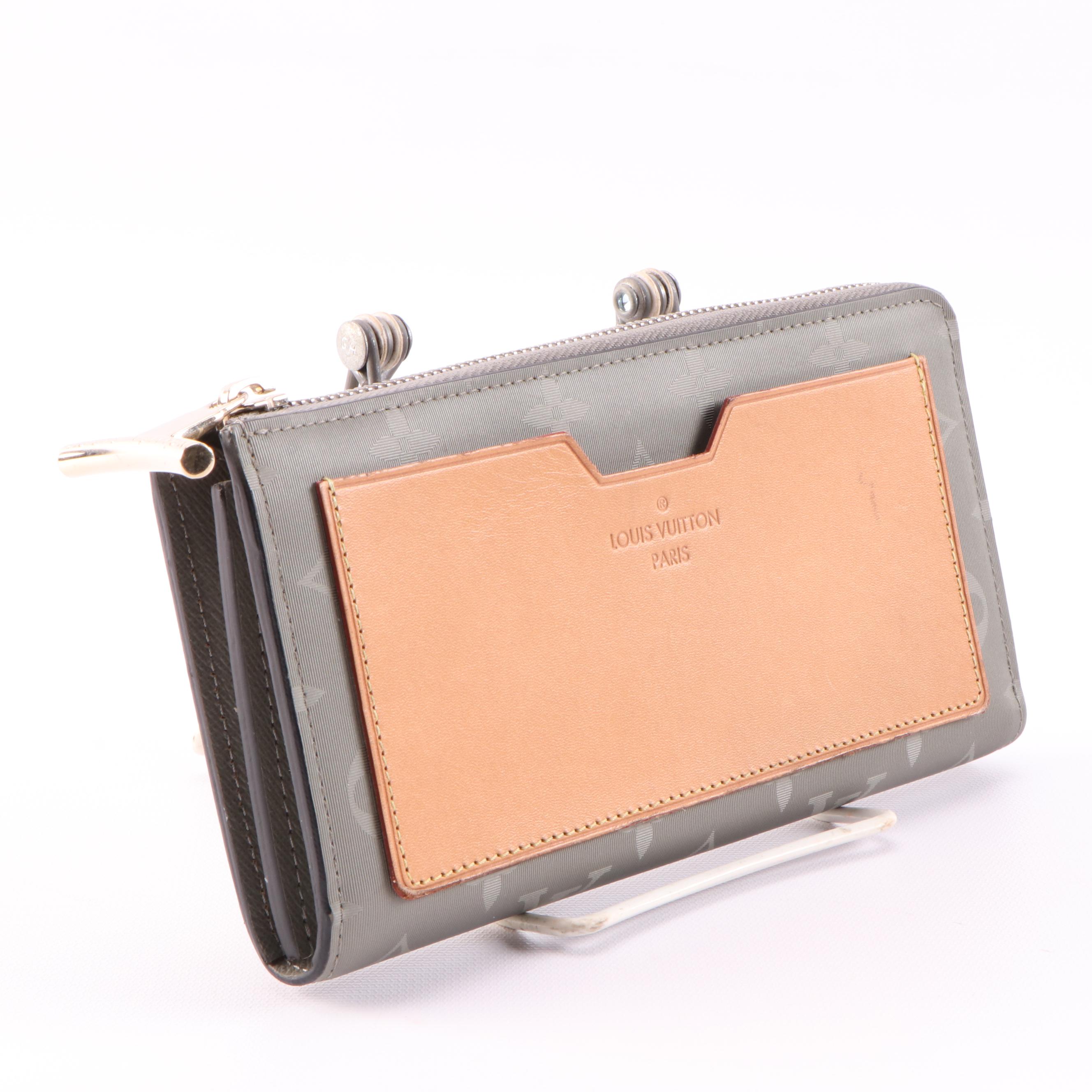 Louis Vuitton Limited Edition Cosmos Wallet in Titanium Monogram Canvas