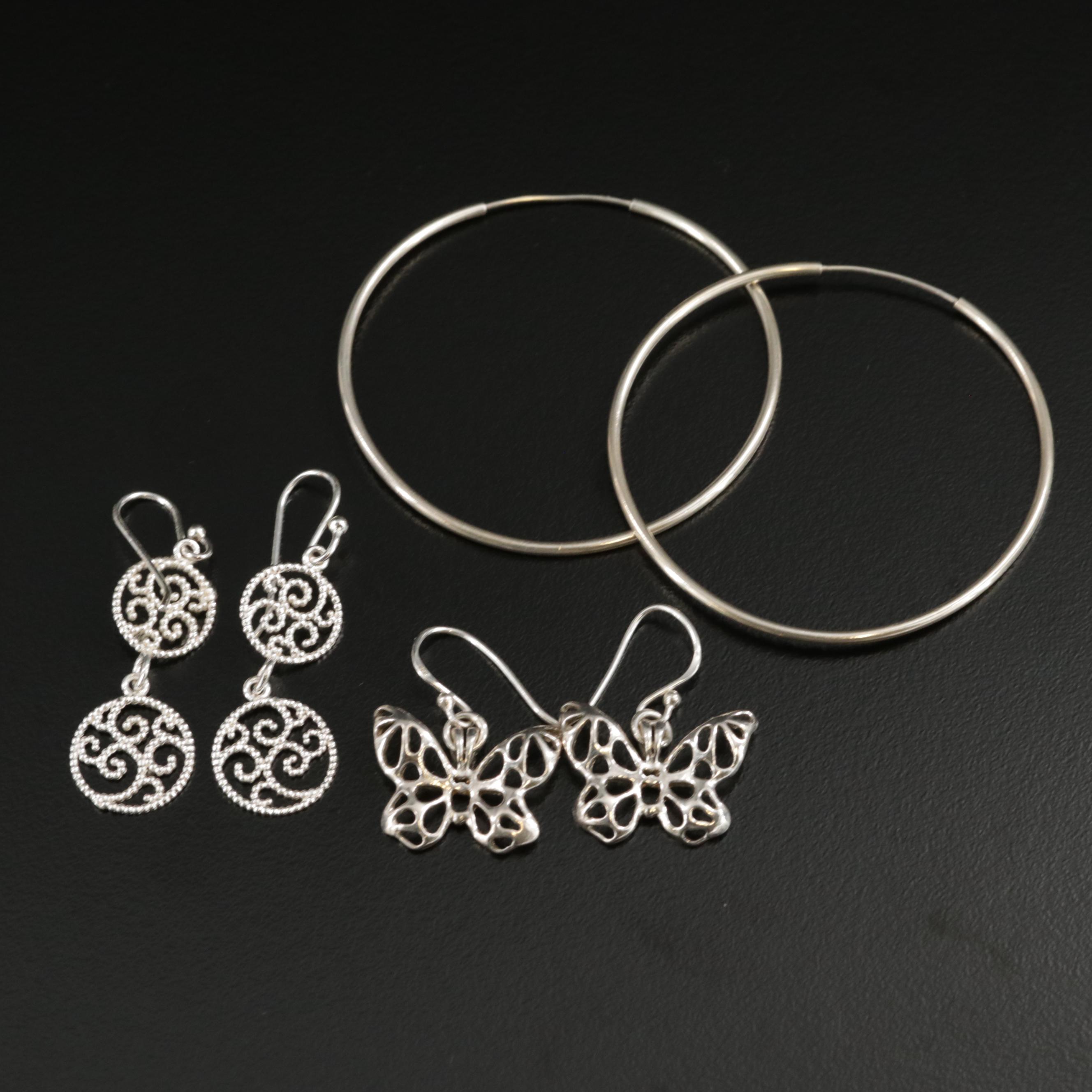 Vintage Sterling Silver Jewelry Selection