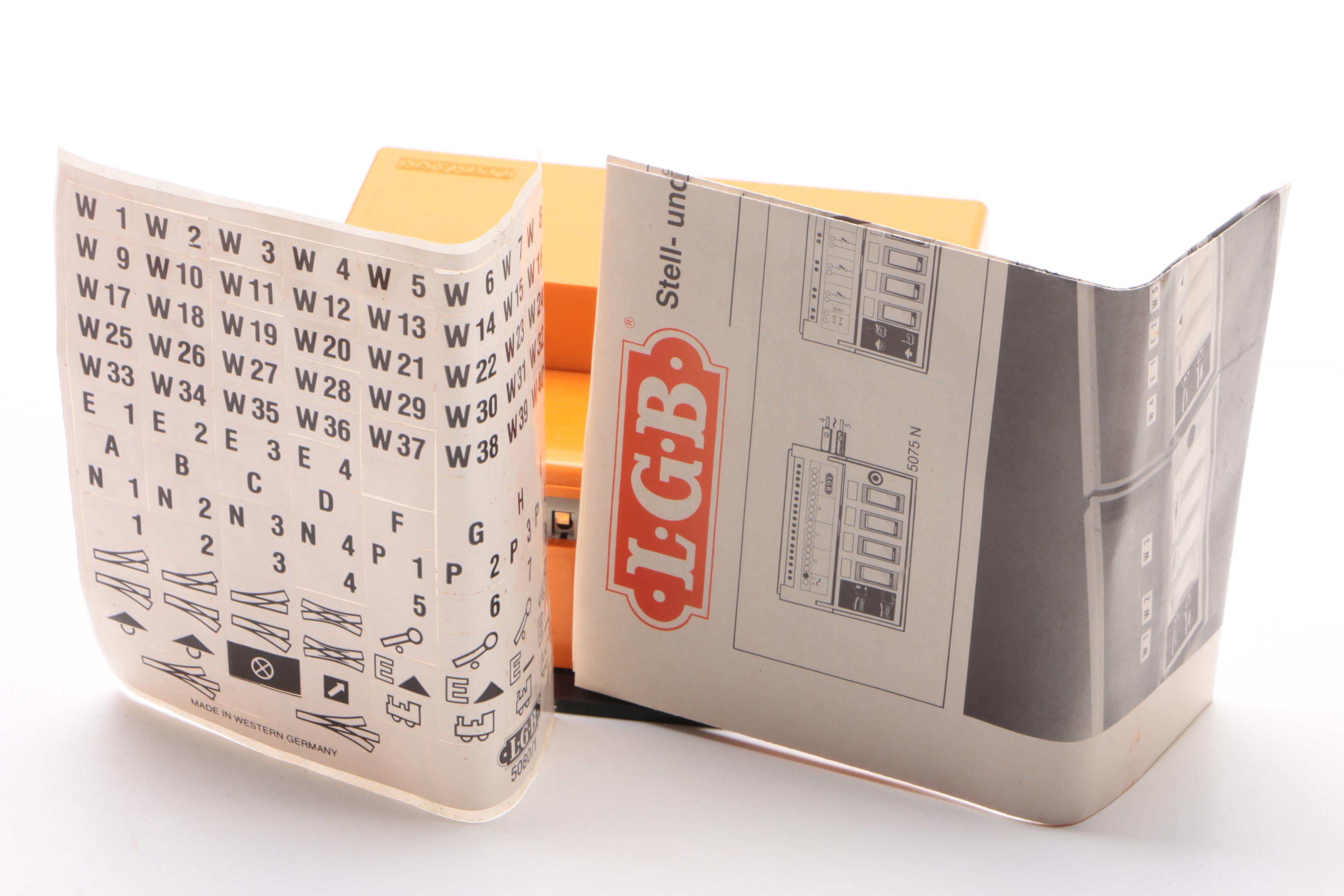 Lehmann LGB Train Accessories in Original Packaging, Late 20th Century