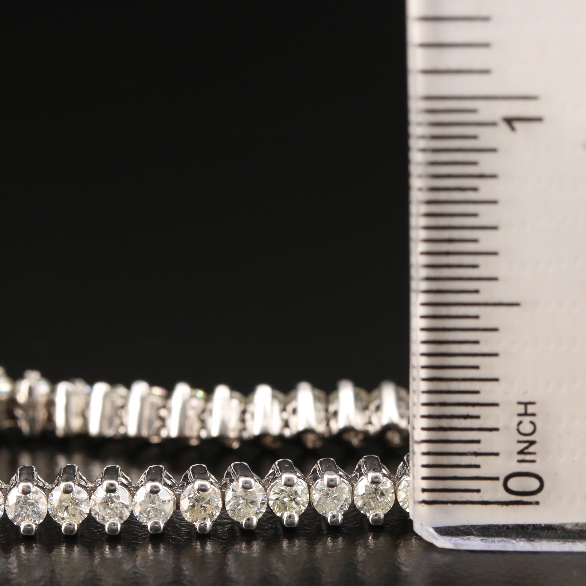 14K Gold 3.19 CTW Diamond Bracelet